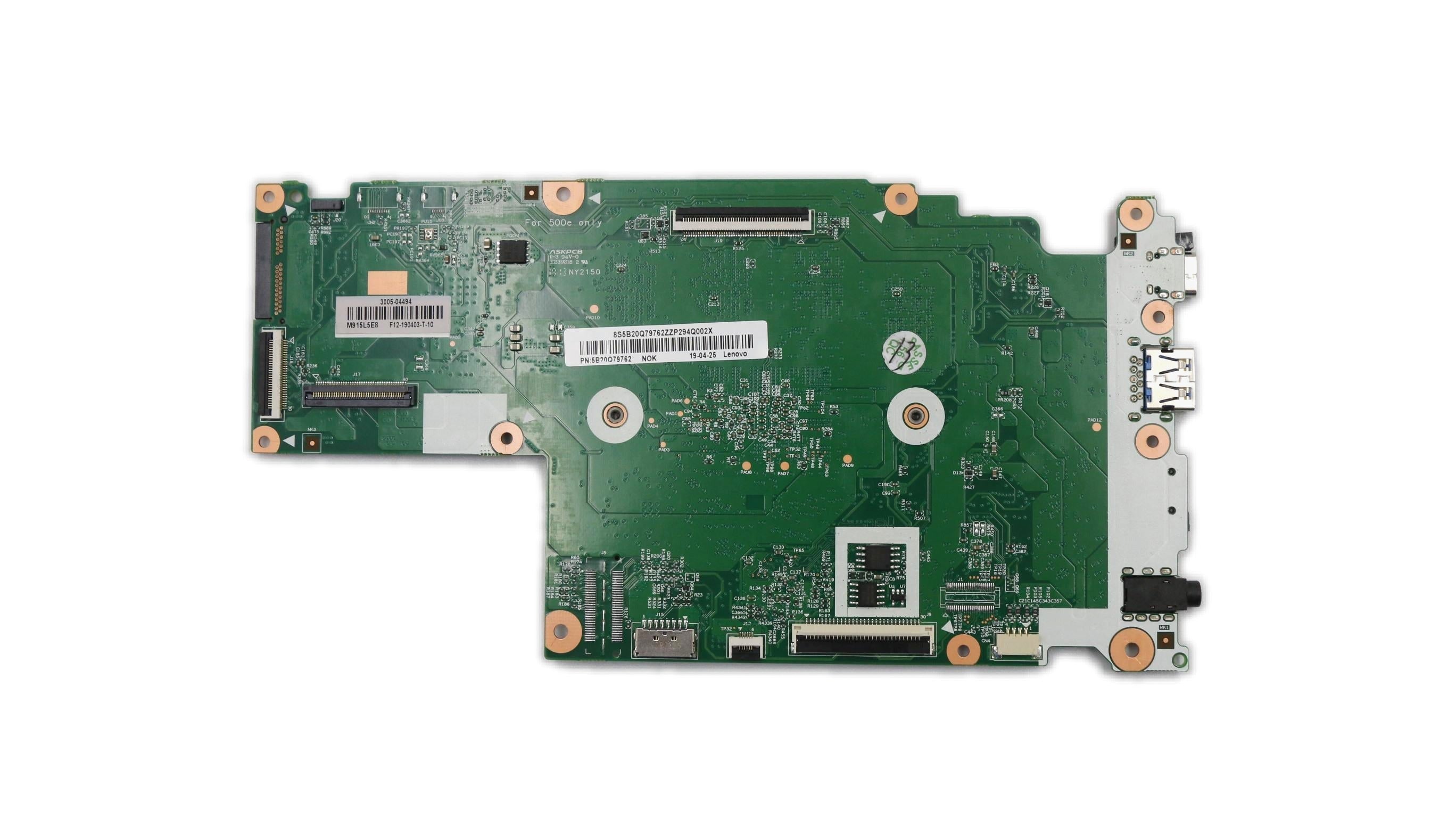 Lenovo 500e Motherboard BDPLANAR MBB 81ES N3450 4G32GEMMC UMANOK 5B20Q79762