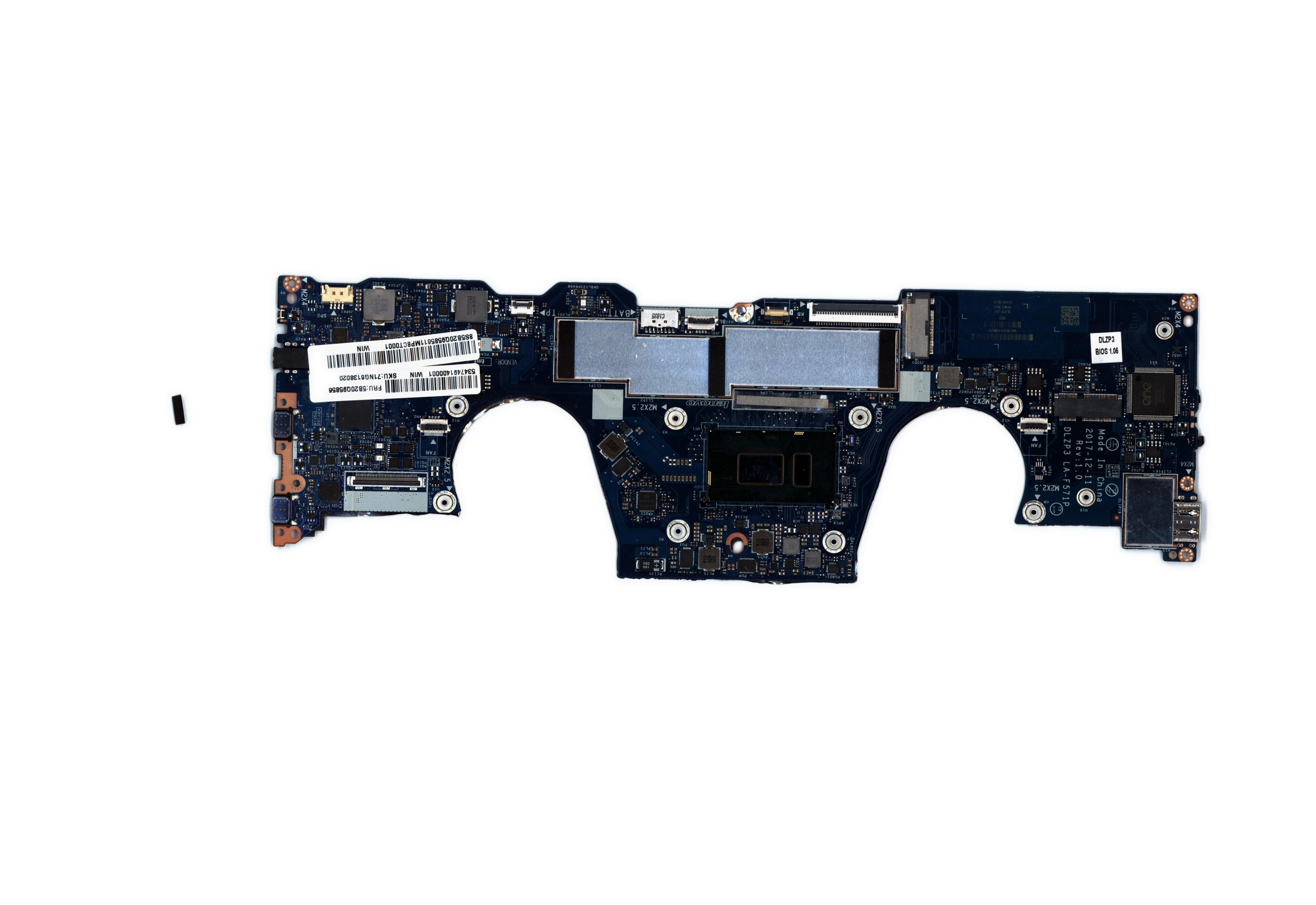 Lenovo ideapad Yoga 730-13IKB Motherboard BDPLANAR MB C 81CT WIN I78550U UMA 16G 5B20Q95856