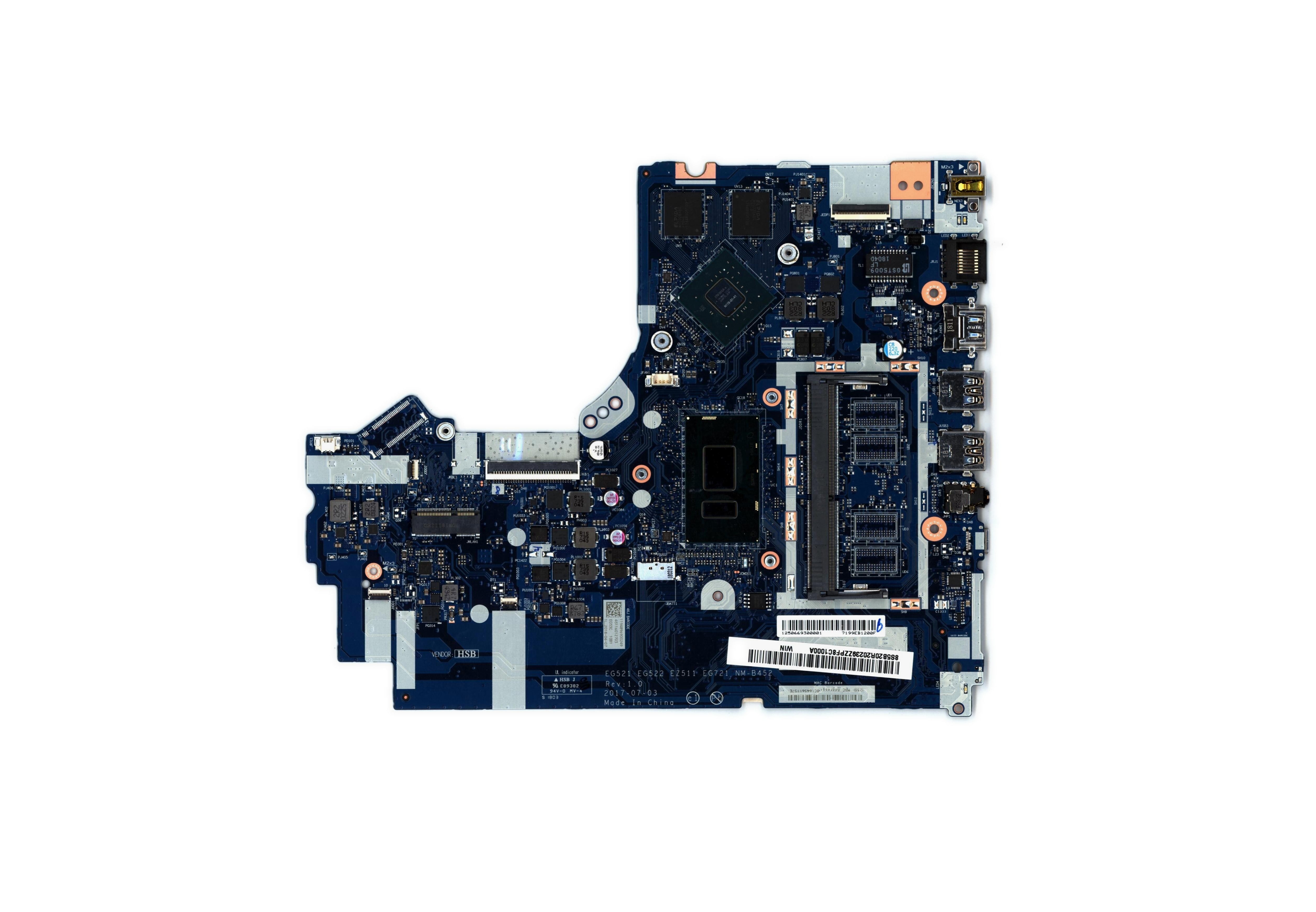 Lenovo ideapad 330 Touch-15IKB Type 81DJ Motherboard BDPLANAR MBL81DJ I78550U MX150_2G NR WIN 5B20R20239