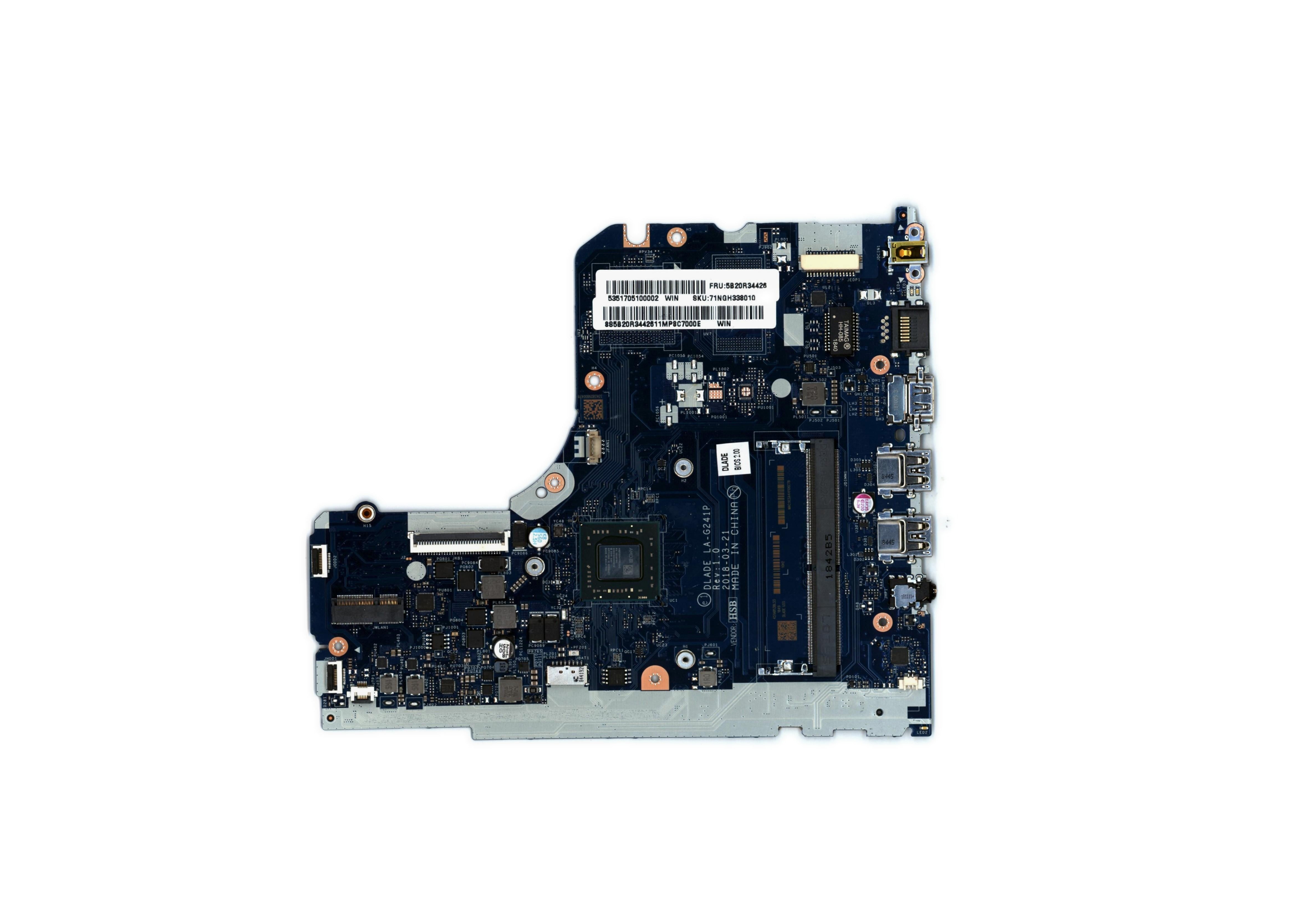 Lenovo ideapad 130-15AST Motherboard BDPLANAR MB C 81H5 WIN A4 UMA 5B20R34426