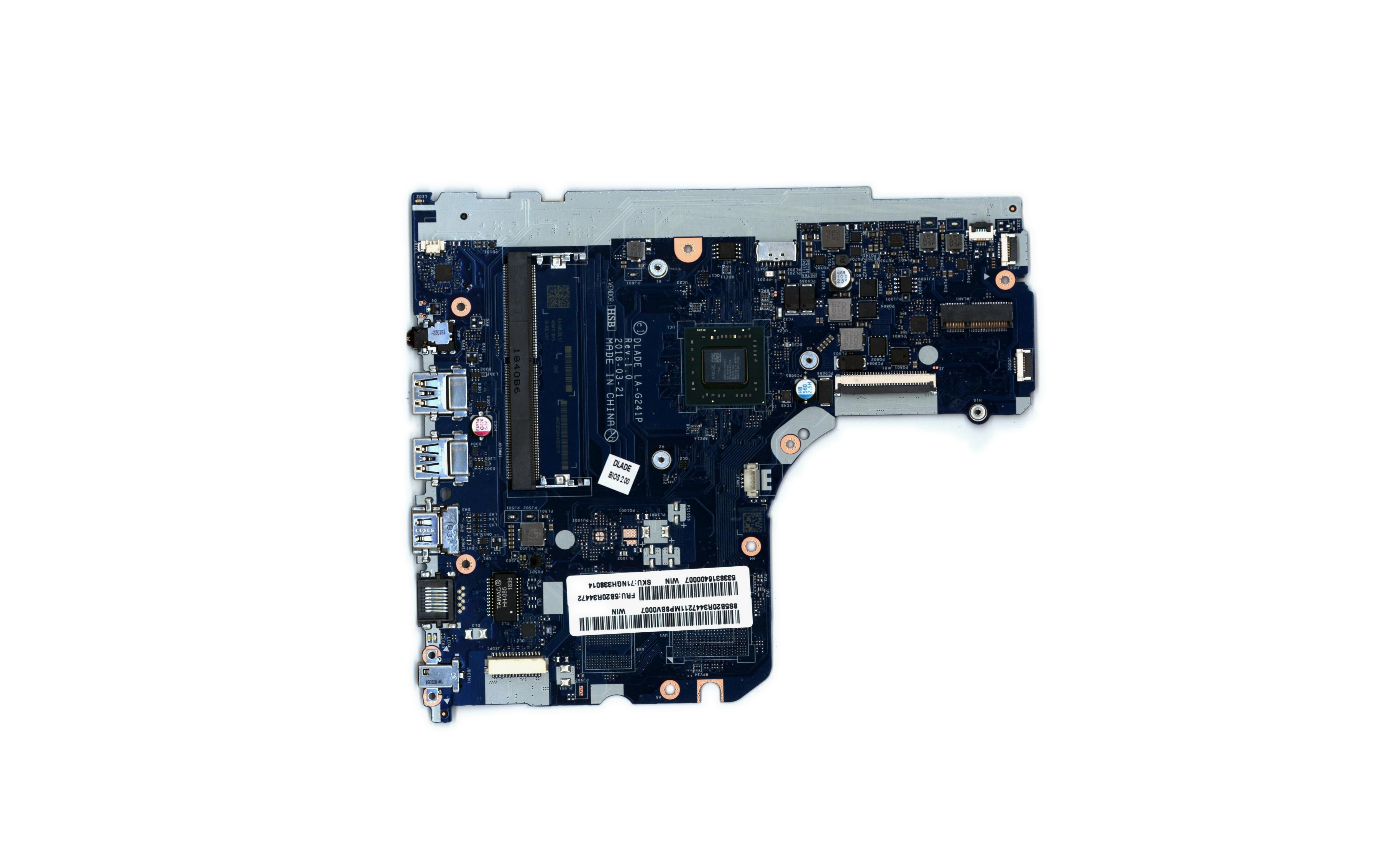 Lenovo ideapad 130-15AST Motherboard BDPLANAR MB C 81H5 WIN E2 UMA 5B20R34472