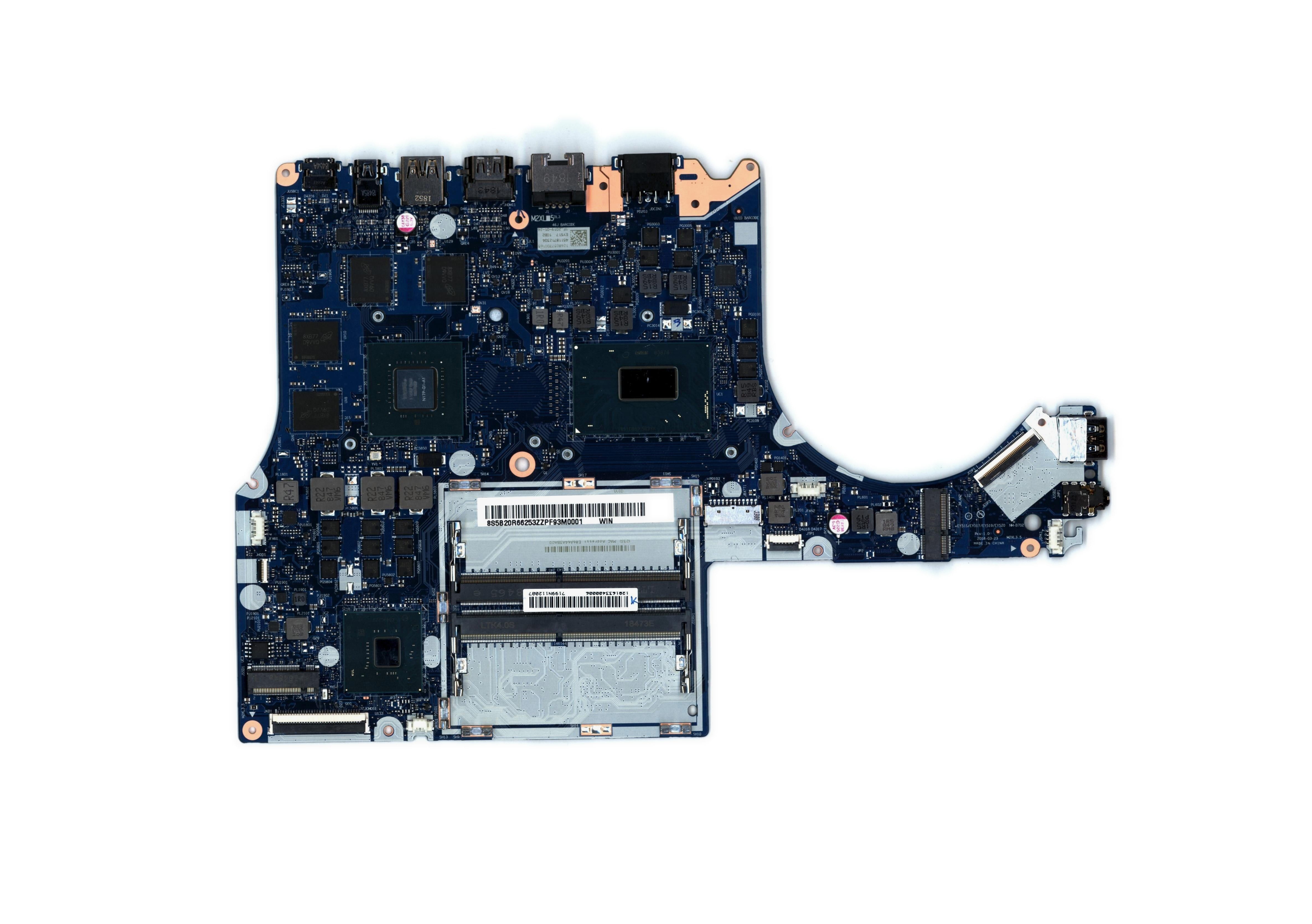 Lenovo Legion Y530-15ICH Motherboard BDPLANAR MB L 81FWWINI78750HGTX1050TI_4G 5B20R66253