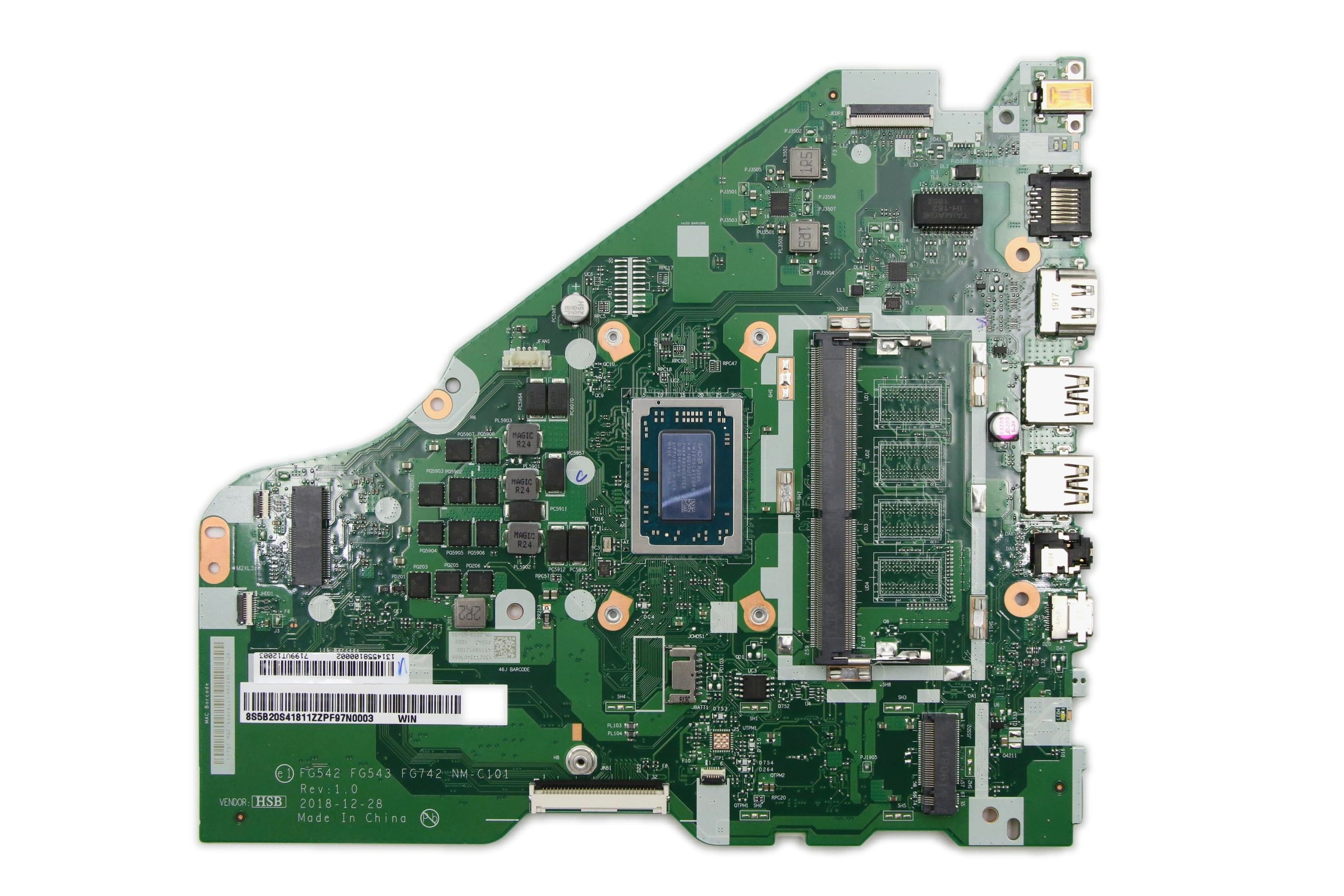 Lenovo ideapad L340-15API Motherboard BDPLANAR MB L 81LW WIN R33200U_UMA0G 5B20S41811