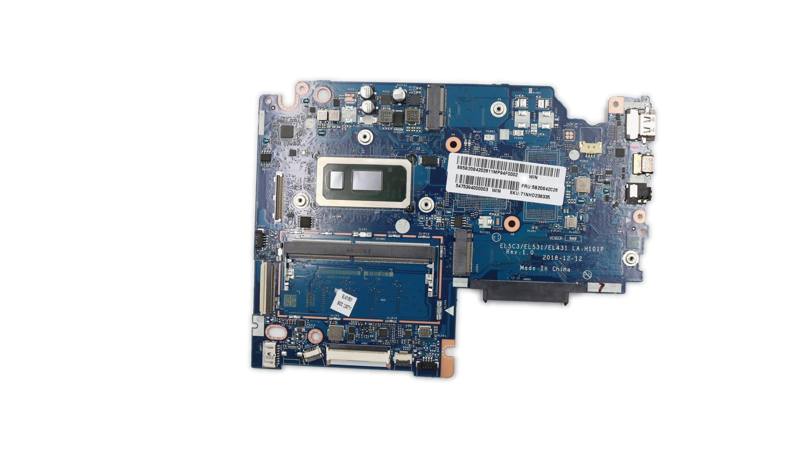 Lenovo ideapad S340-14IWL Motherboard BDPLANAR MB C 81N7 WIN 5405U_UMA_4G A 5B20S42026