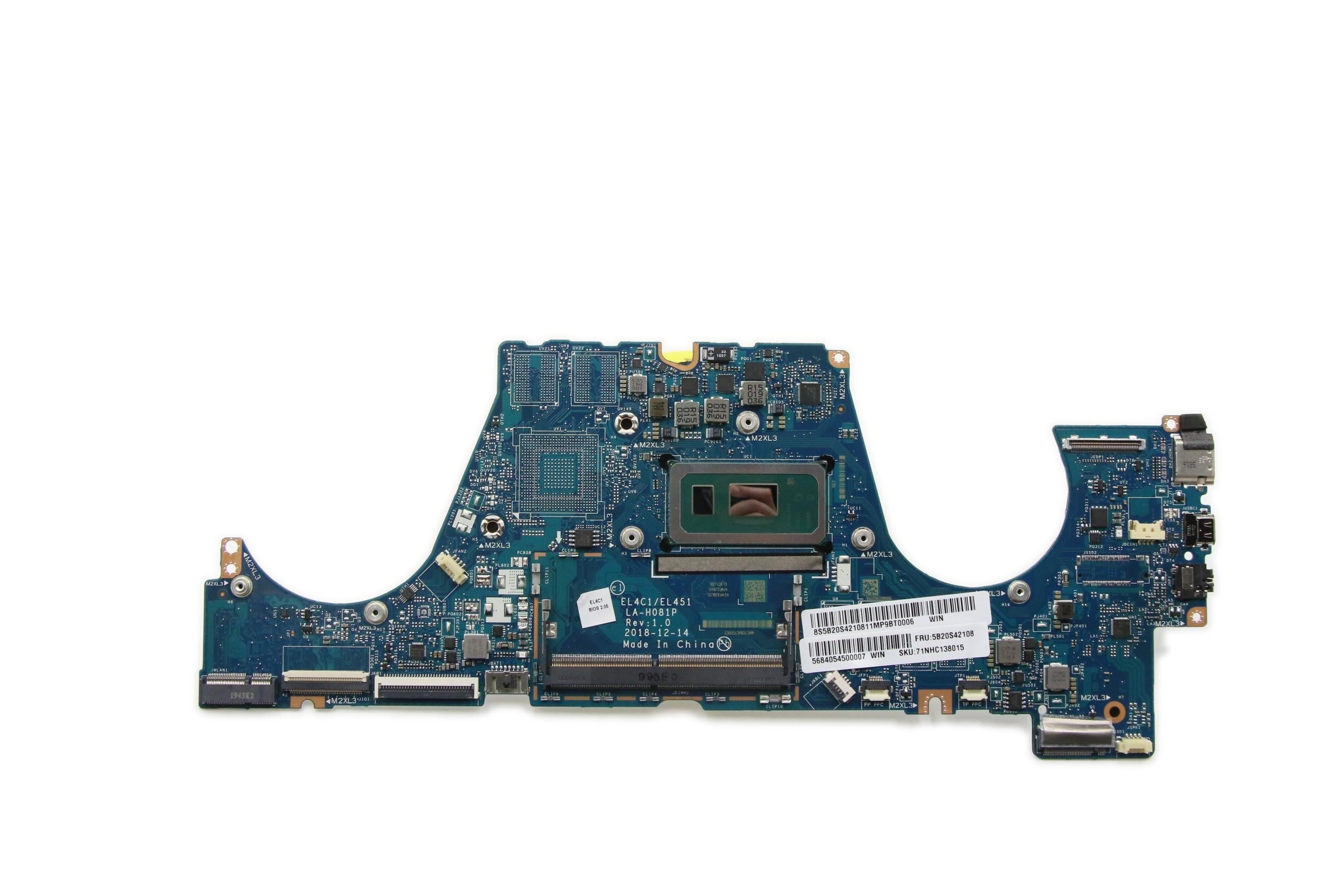 Lenovo ideapad C340-14IWL / ideapad FLEX-14IWL Motherboard BDPLANAR MB C81N4 WIN I58265U_UMA_0G 5B20S42108