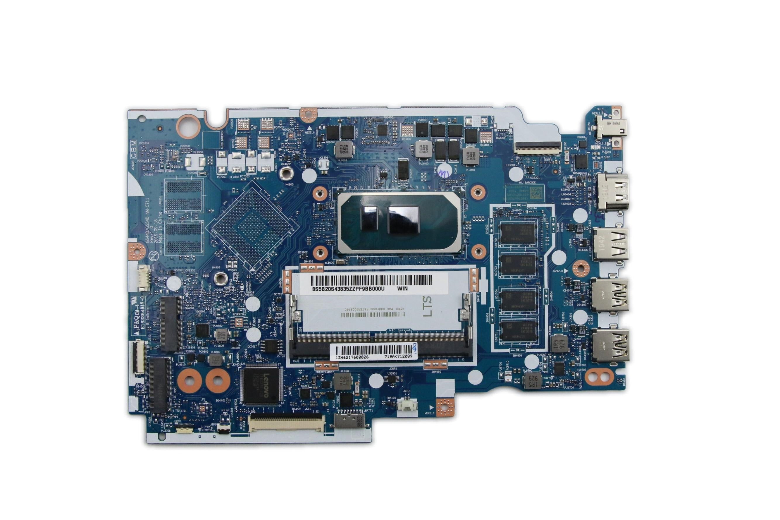 Lenovo ideapad S145-14IIL / V14-IIL Motherboard BDPLANAR MB L81W6 WIN I31005G1_UMA_4G 5B20S43835