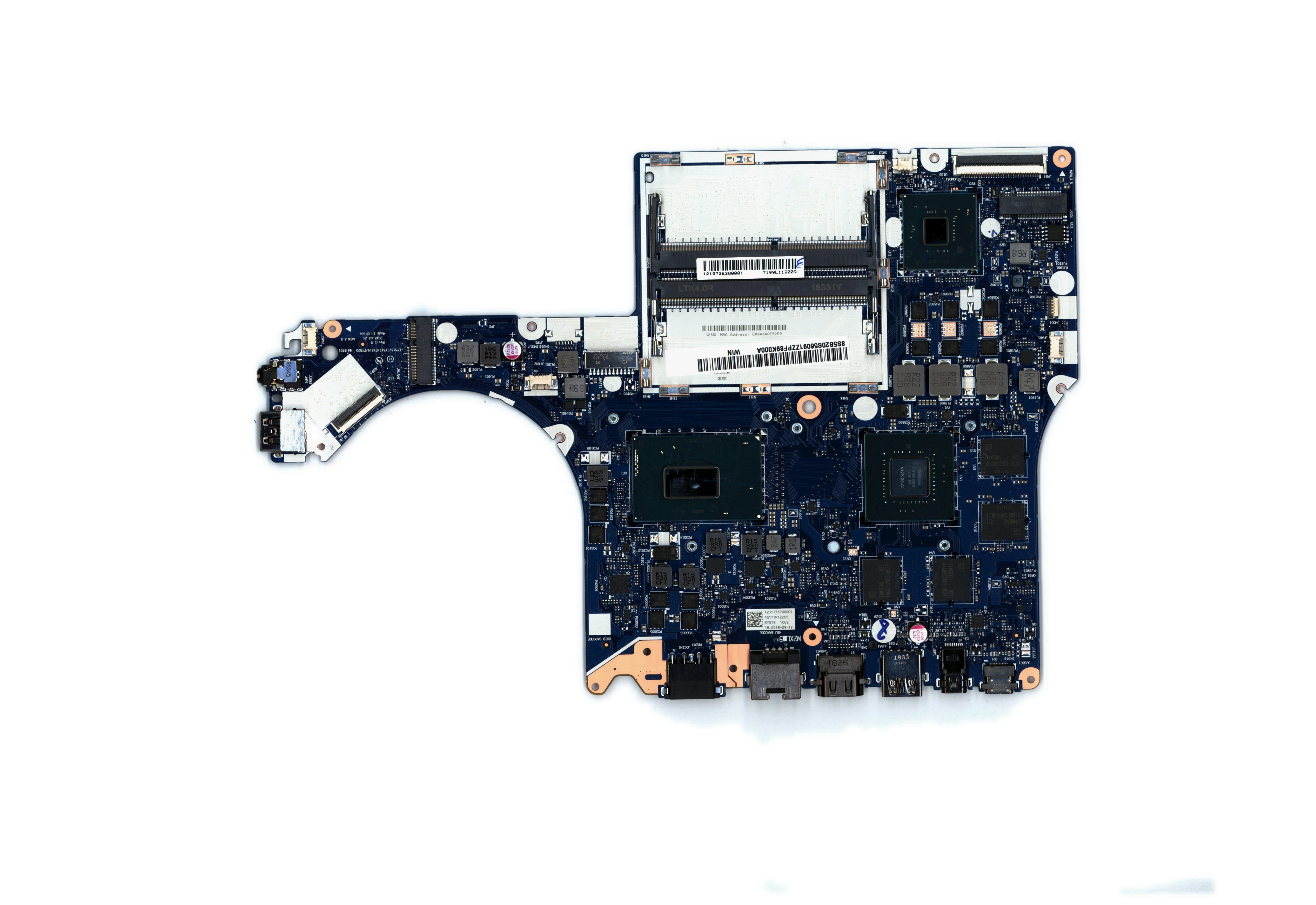 Lenovo Legion Y7000P Motherboard BDPLANAR MBL81HCWINI78750HGTX10504G 60HZ 5B20S56091