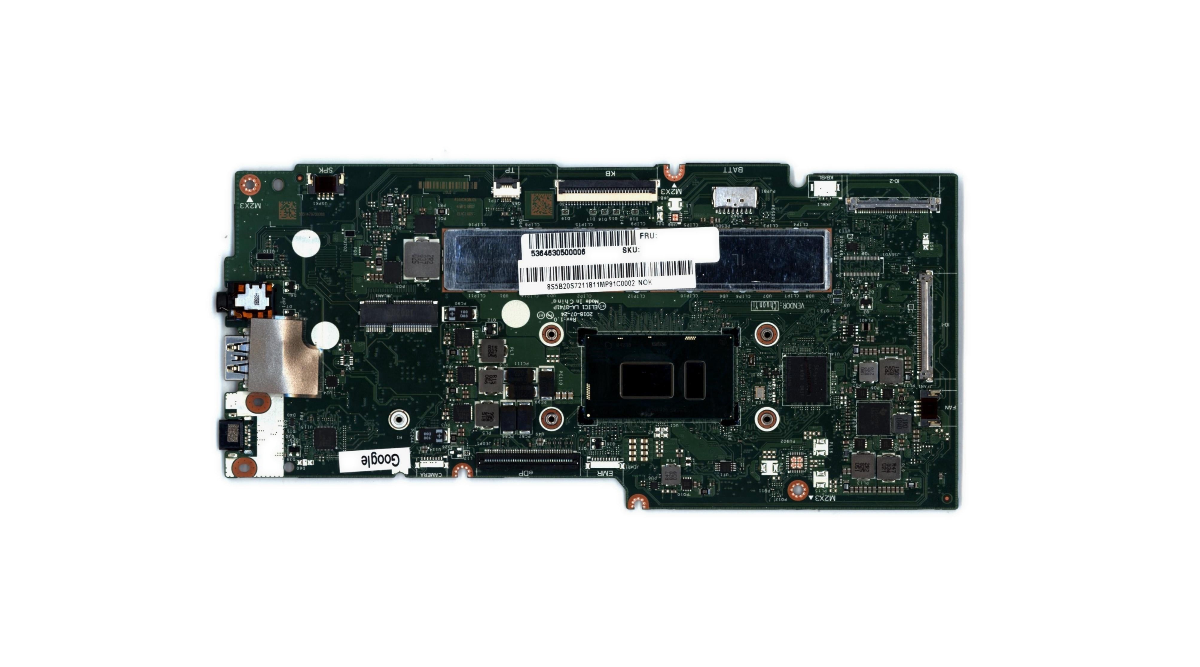 Lenovo Yoga Chromebook C630 Motherboard BDPLANAR MB C 81JX UMA I3 8G/64G NKBL 5B20S72118