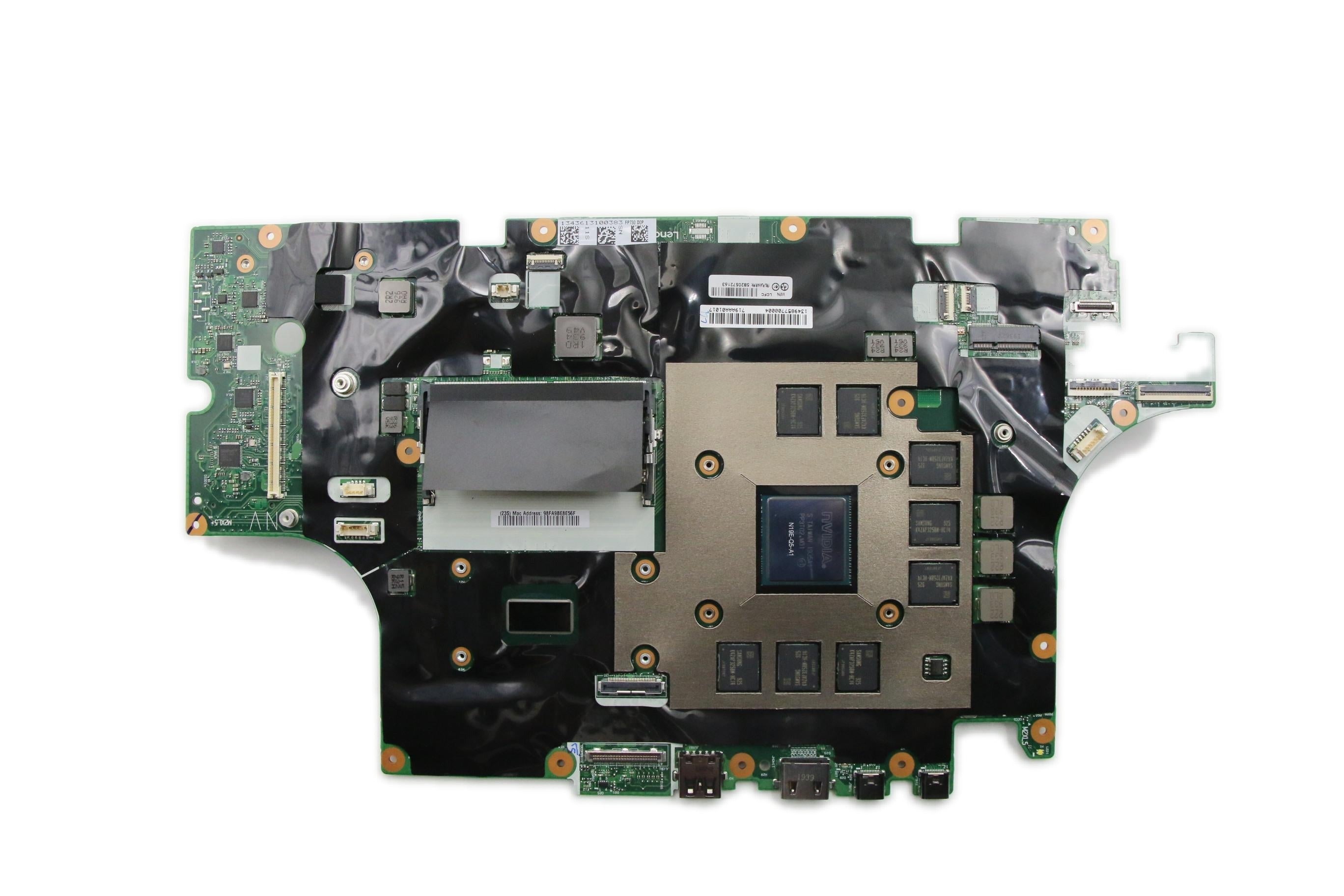 Lenovo Thinkpad P73 Type 20QR 20QS Motherboard BDPLANAR E-2276MvPRTX5000 16G WINYAYTdT2 5B20S72163