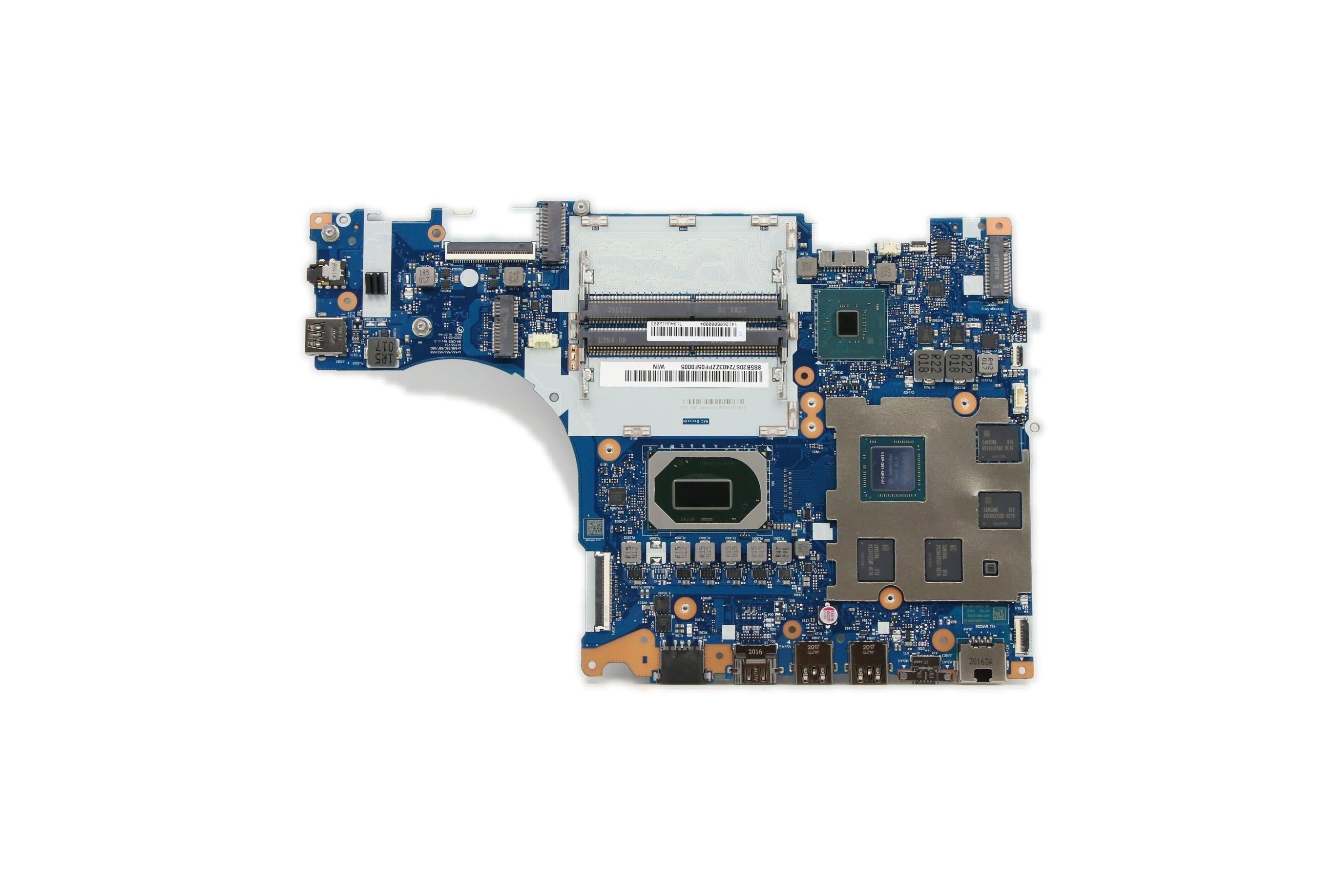 Lenovo Legion 5-17IMH05 Motherboard BDPLANAR MBL82B3WINI710750H_GTX1650_4G 5B20S72403