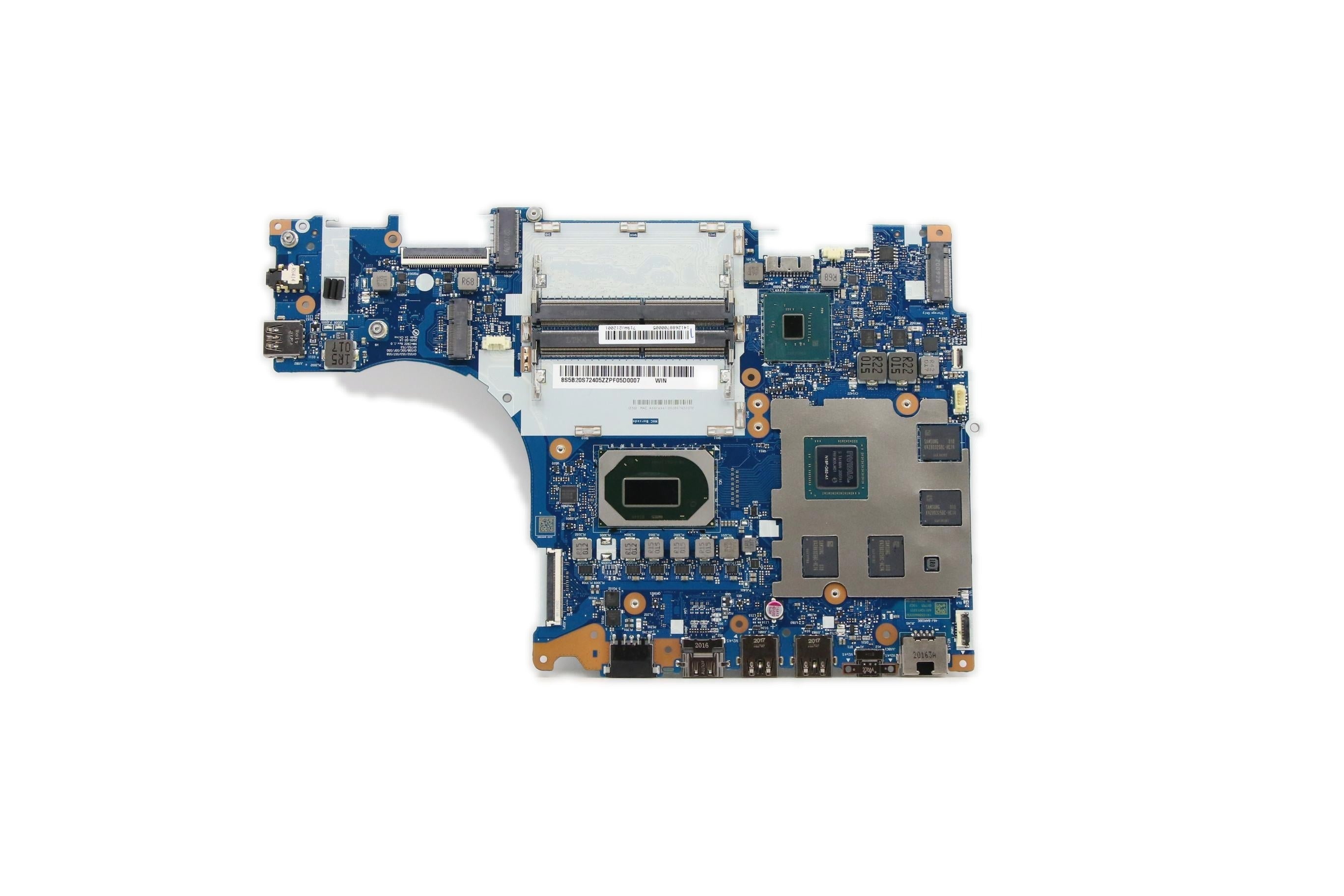 Lenovo Legion 5-17IMH05 Motherboard BDPLANAR MBL82B3WINI510300H_GTX1650TI_4G 5B20S72405