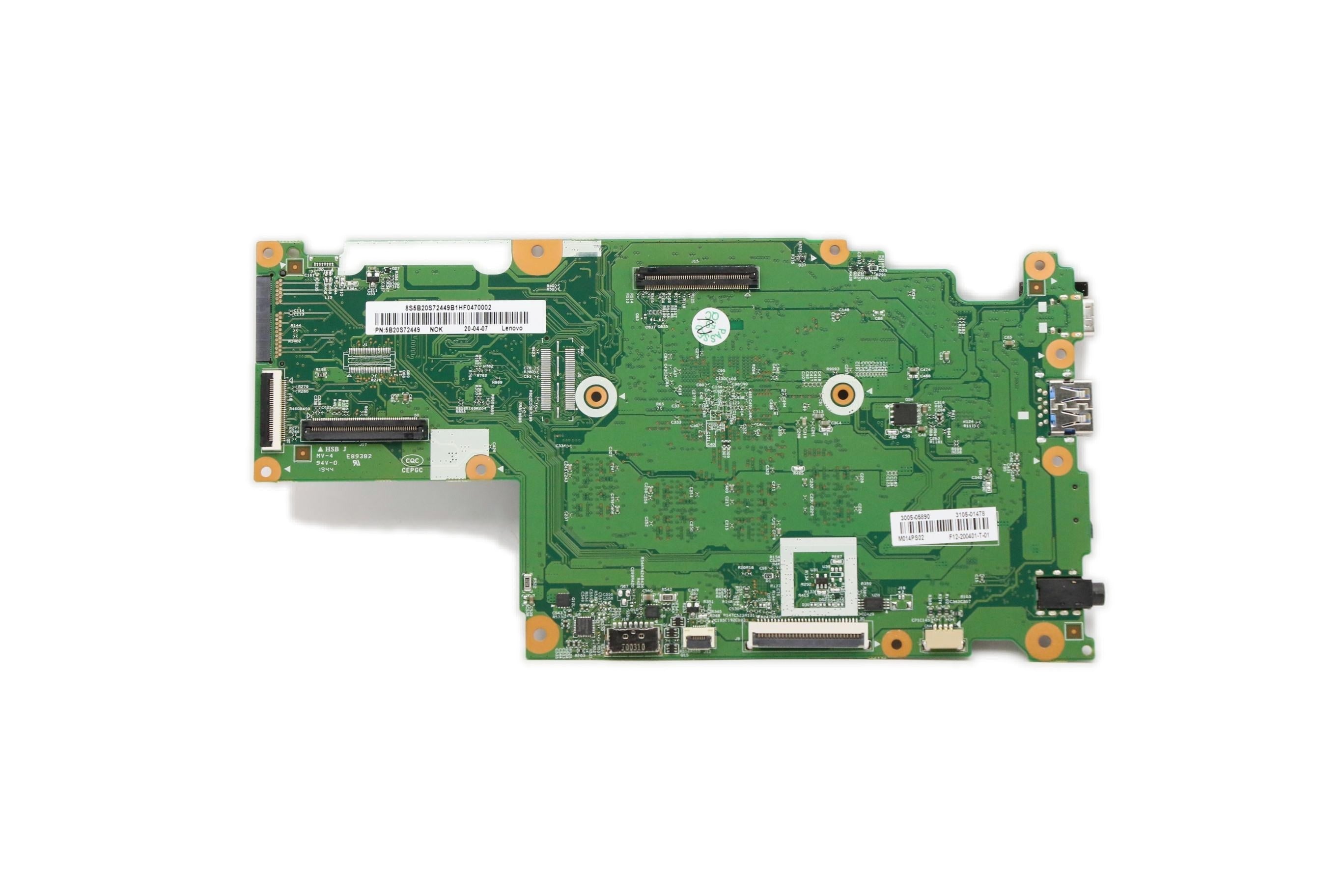 Lenovo ideapad 3 CB-14IGL05 Motherboard BDPLANAR MB B82C1 NOK N4020UMA4G32GEMMC 5B20S72449