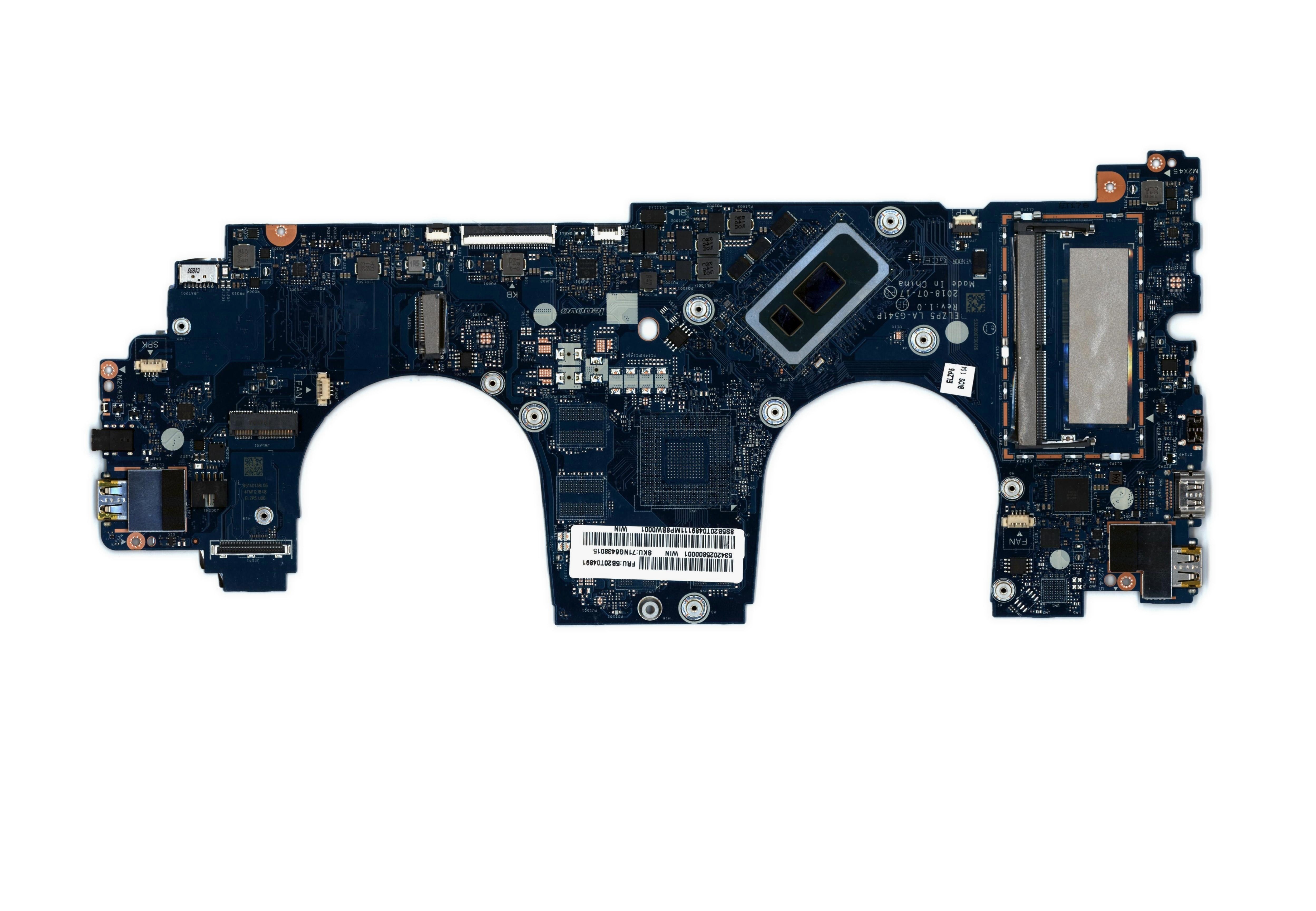Lenovo Yoga 730-15IWL Motherboard BDPLANAR MB C 81JS WIN I58265U UMA 8G 5B20T04891