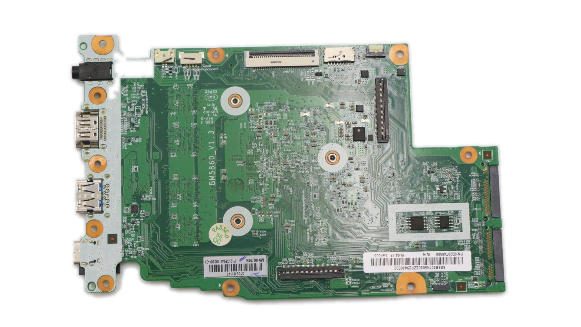 Lenovo Type 81M9 300e 2nd Gen Notebook (Lenovo) Motherboard BDPLANAR MB B81M9 WIN N4100 UMA 4GNOEMMC 5B20T45080