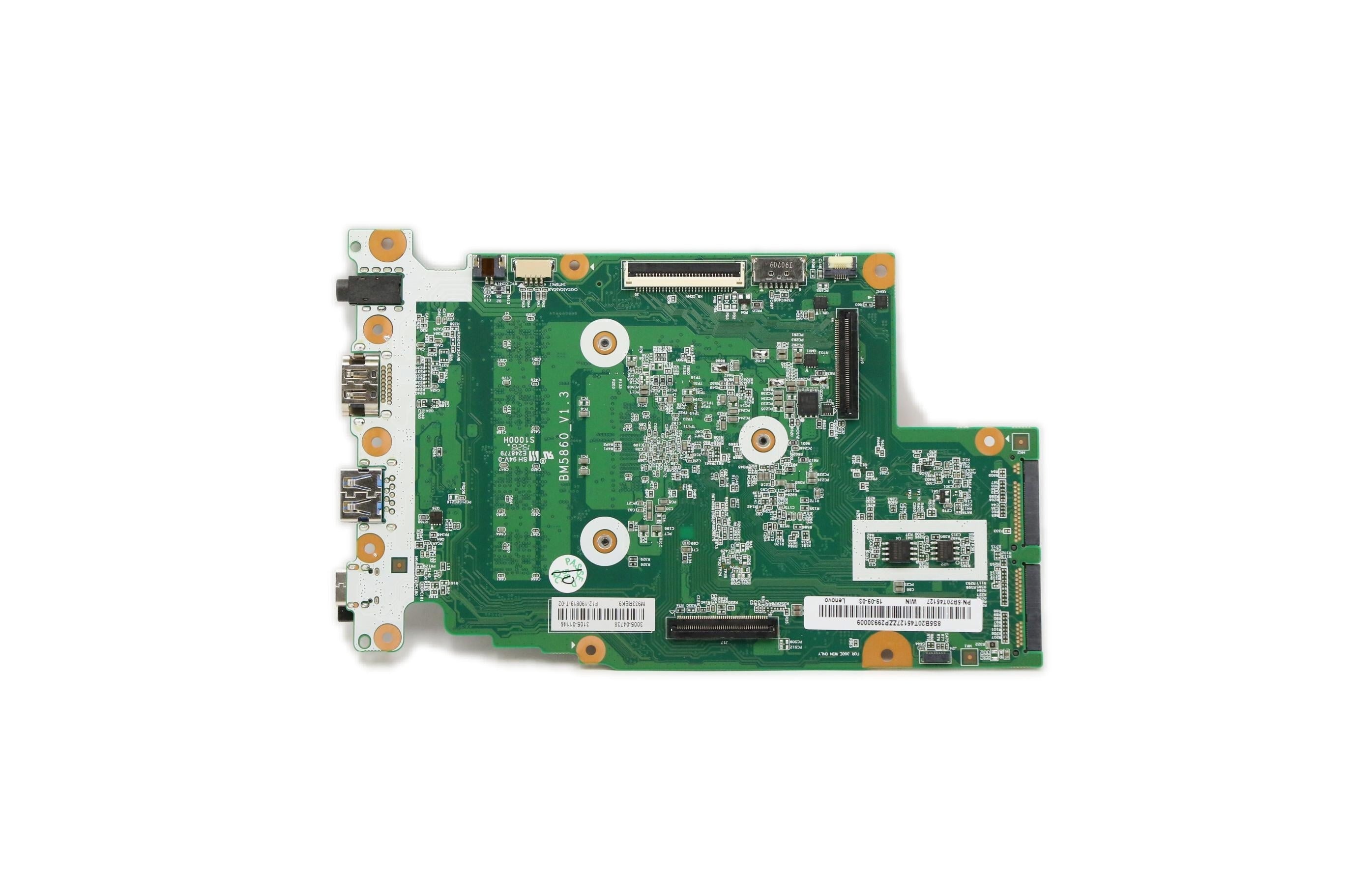 Lenovo Type 81M9 300e 2nd Gen Notebook (Lenovo) Motherboard BDPLANAR MB B81M9 WIN N5000 UMA 4GNOEMMC 5B20T45127
