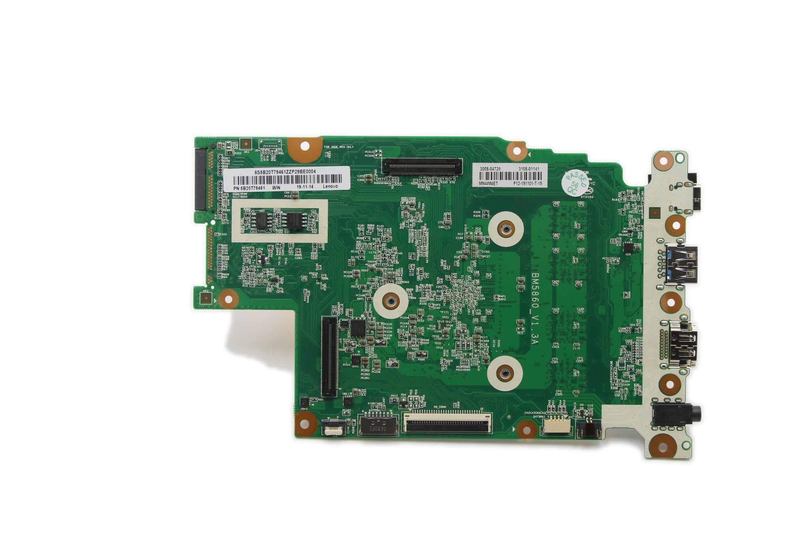 Lenovo Type 81M8 100e 2nd Gen Notebook (Lenovo) Motherboard BDPLANAR MBB 81M8 WIN N4100UMA 4G 64G 5B20T79461