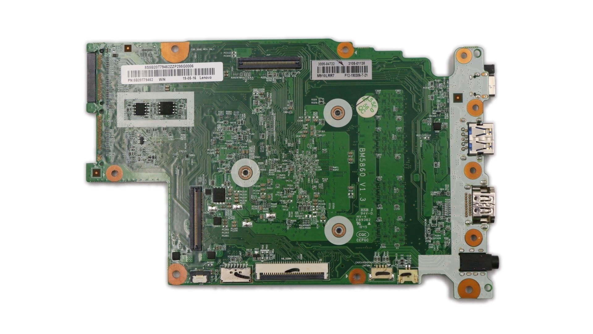 Lenovo Type 81M8 100e 2nd Gen Notebook (Lenovo) Motherboard BDPLANAR MBB 81M8 WIN N4000UMA 4G 64G 5B20T79462