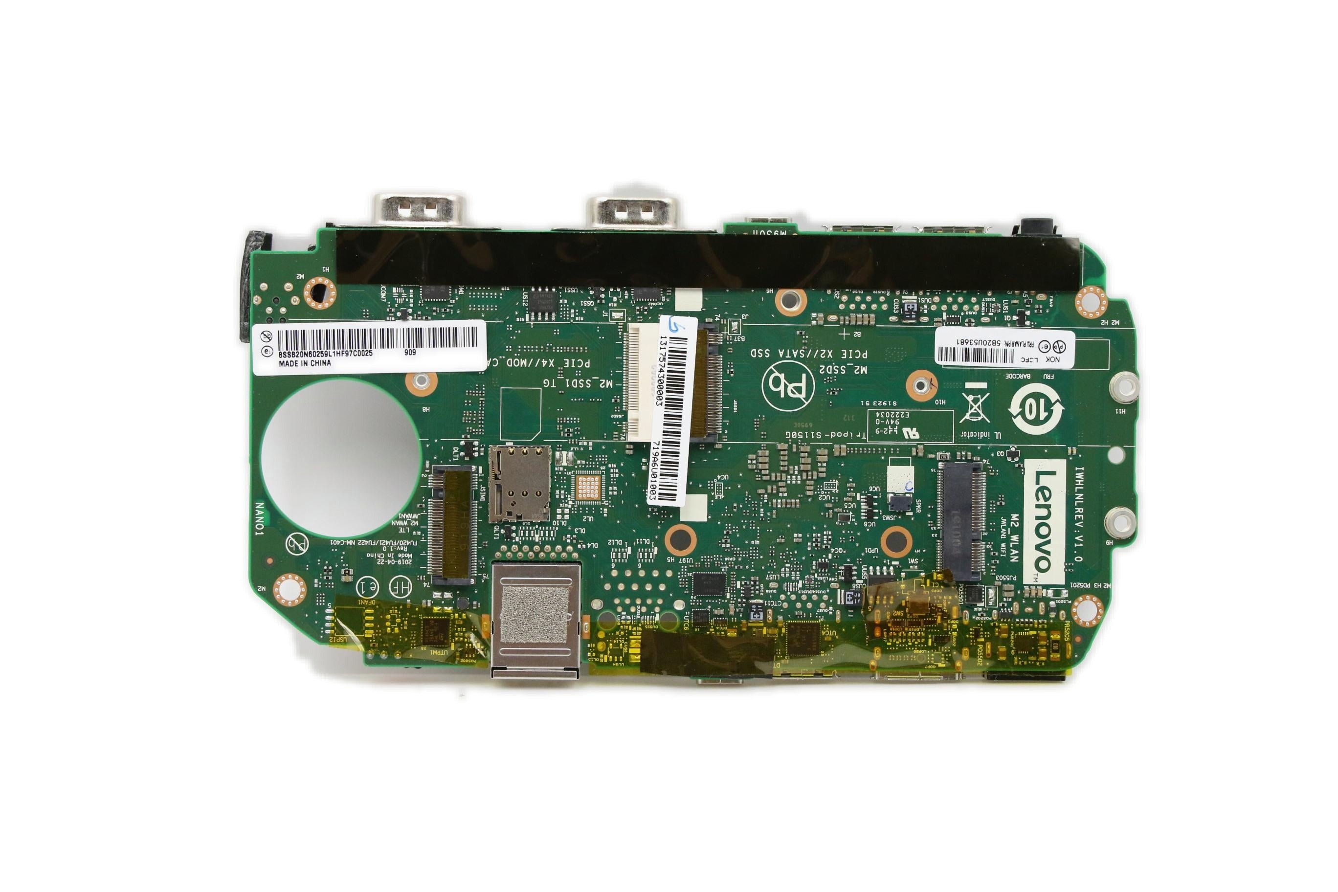 Lenovo ThinkCentre M90n-1 Desktop Motherboard BDPLANAR WHL-U 4205U NO DPK MTY 5B20U53681