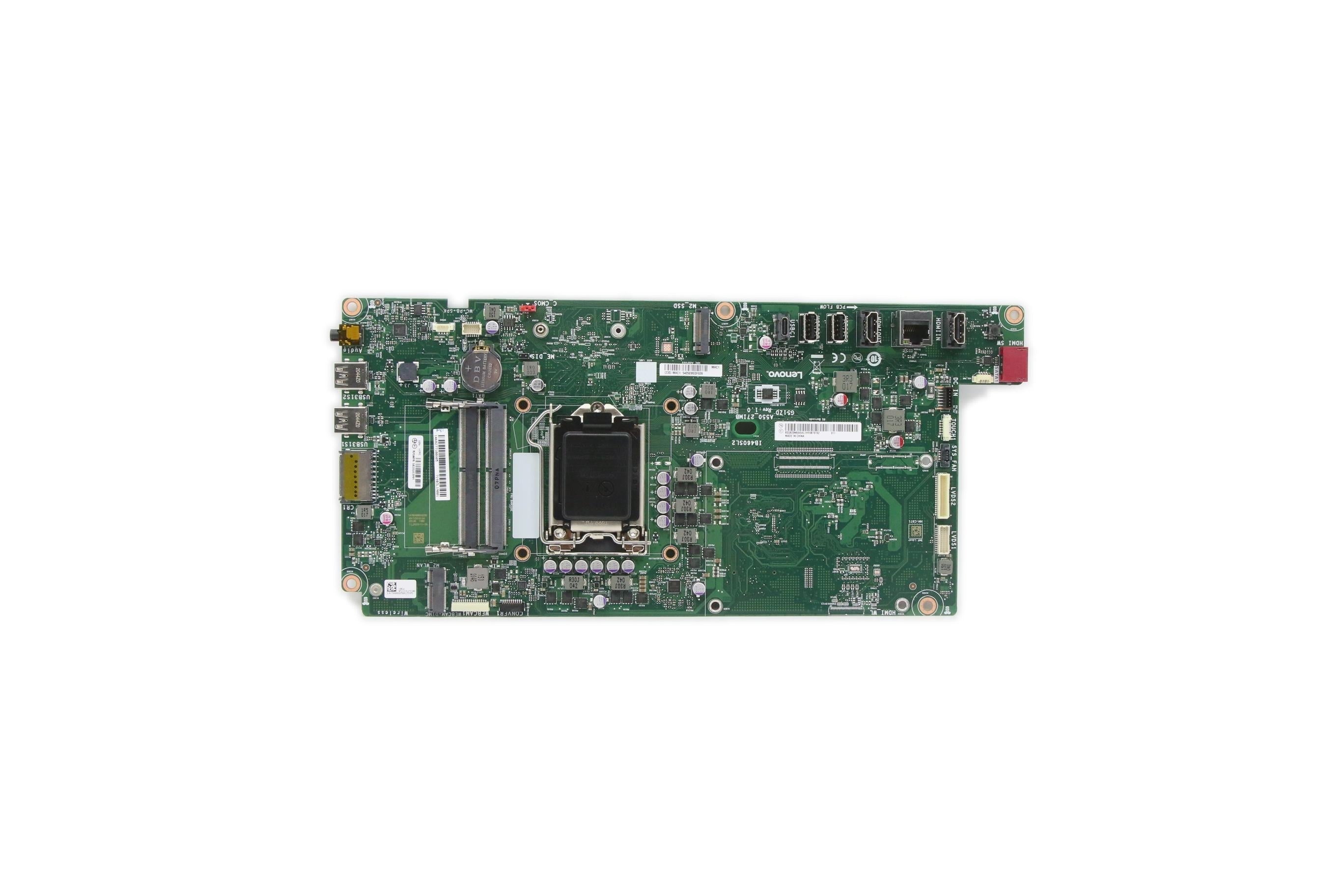 Lenovo ideacentre AIO 5-27IMB05 Desktop Motherboard BDPLANAR UMA HDMI IN/OUT WIN DPK 5B20U53991