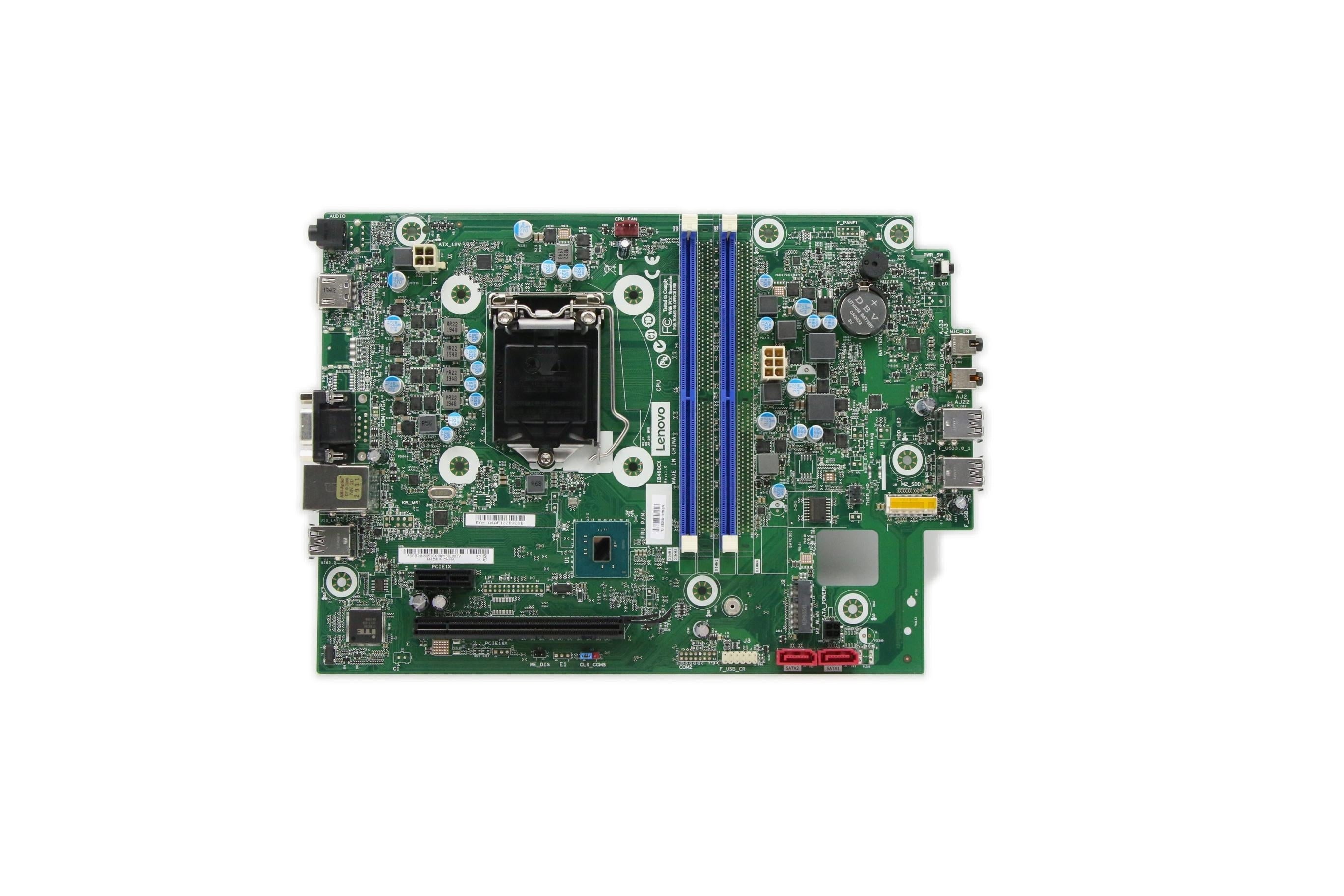 Lenovo IdeaCentre 3-07IMB05 Desktop Motherboard BDPLANAR Intel Comet Lake B460 WIN DPK 5B20U54124