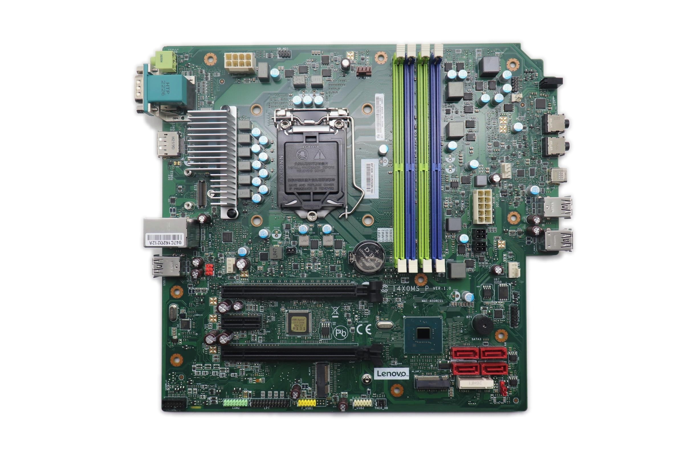 Lenovo ThinkStation P340 Workstation Motherboard BDPLANAR MB P340 NOK AMT FTPM2 yAB Vp 5B20U54141