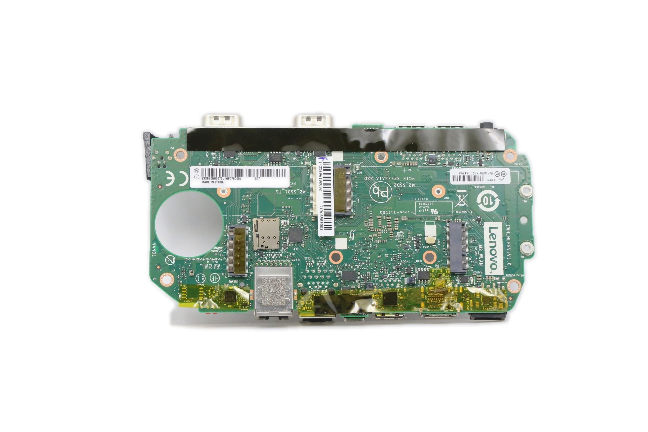 Lenovo ThinkCentre M90n-1 Desktop Motherboard BDPLANAR WHL-U I3-8145UE+8G FNL WIN DPK 5B20U54396