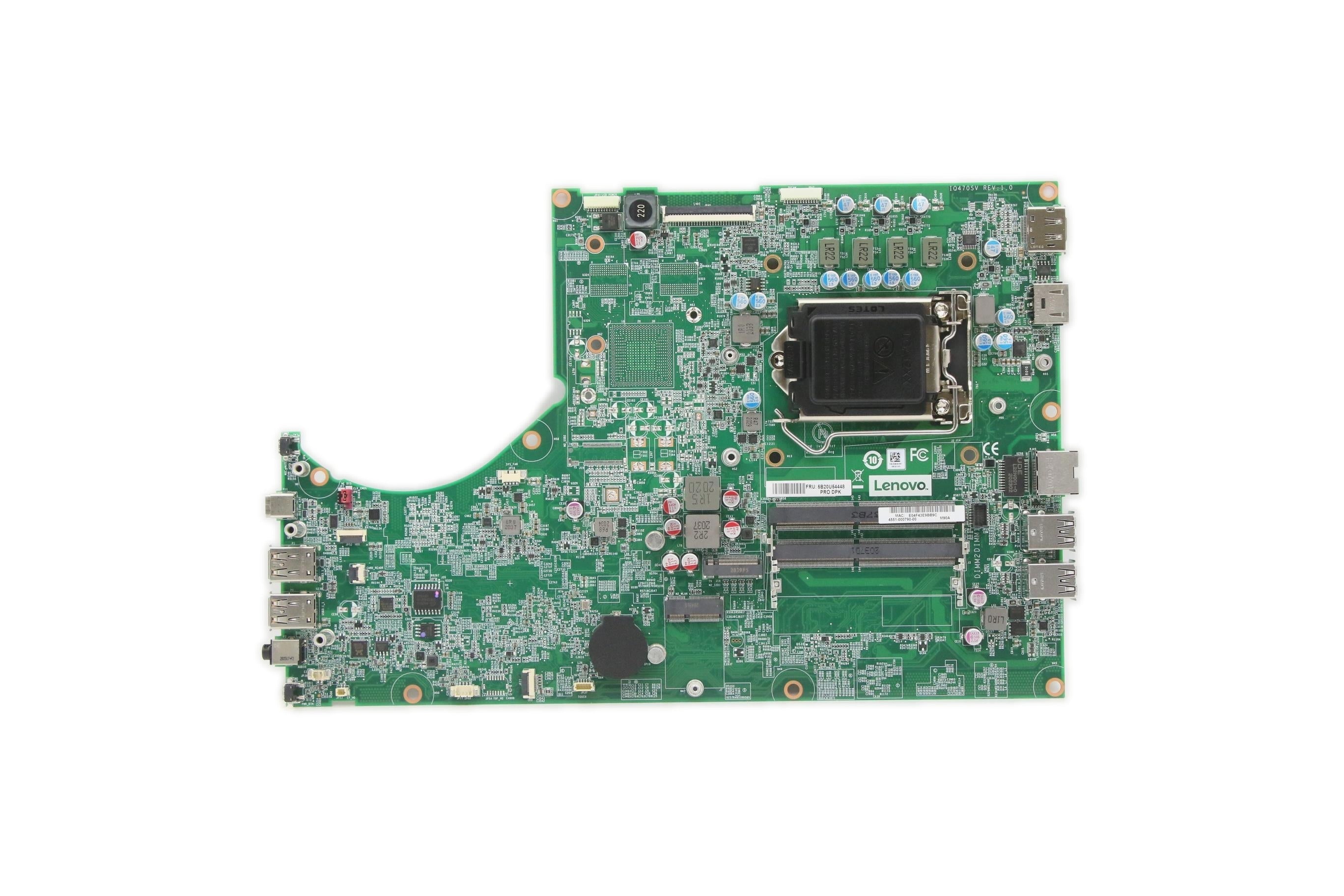 Lenovo ThinkCentre M90a Desktop Motherboard BDPLANAR 5B20U54448 LBL U MSB WDPK