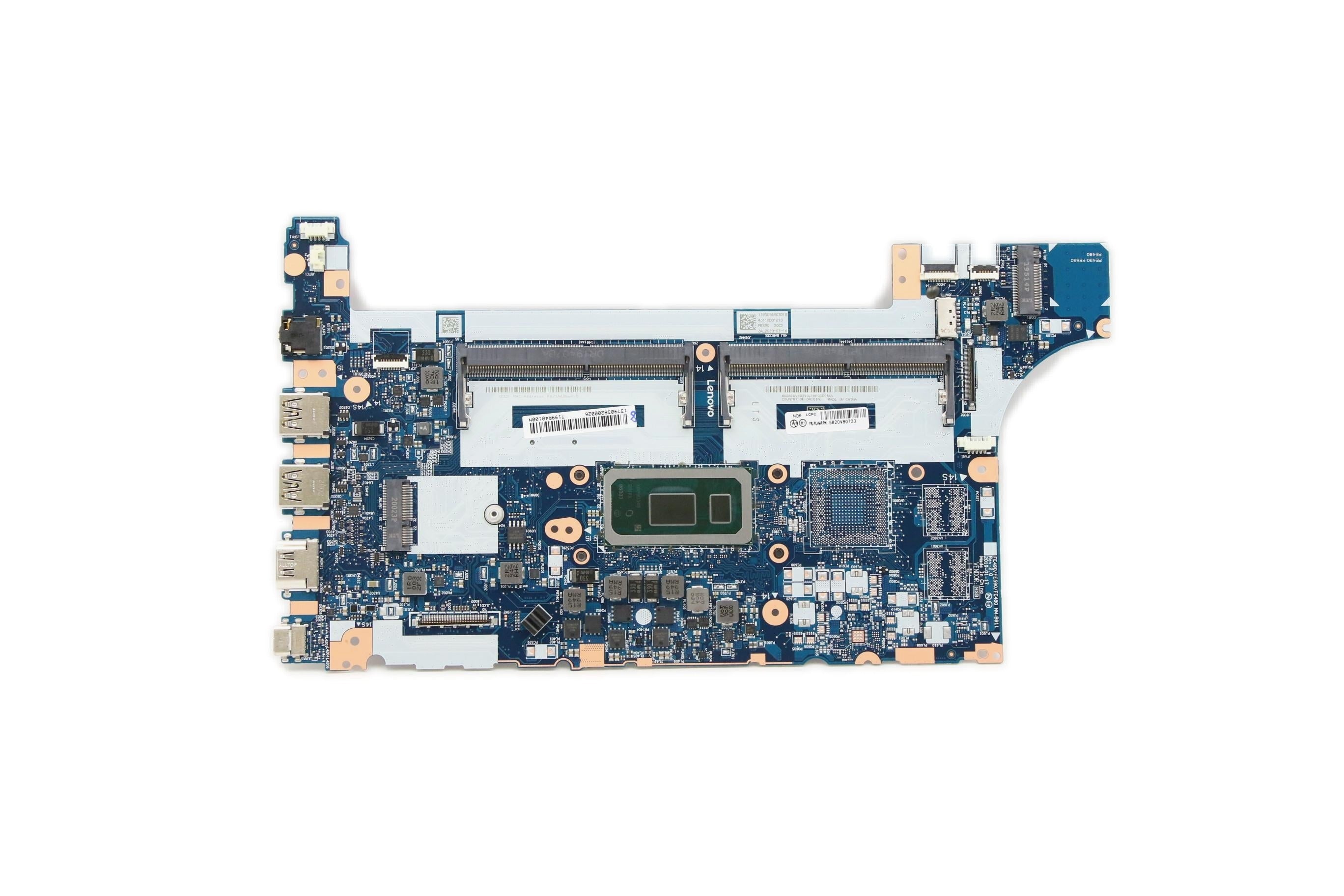 Lenovo ThinkPad E490 Type 20N8 20N9 Motherboard BDPLANAR i5-8265U IUHDG620 NOK YT HW 5B20V80723