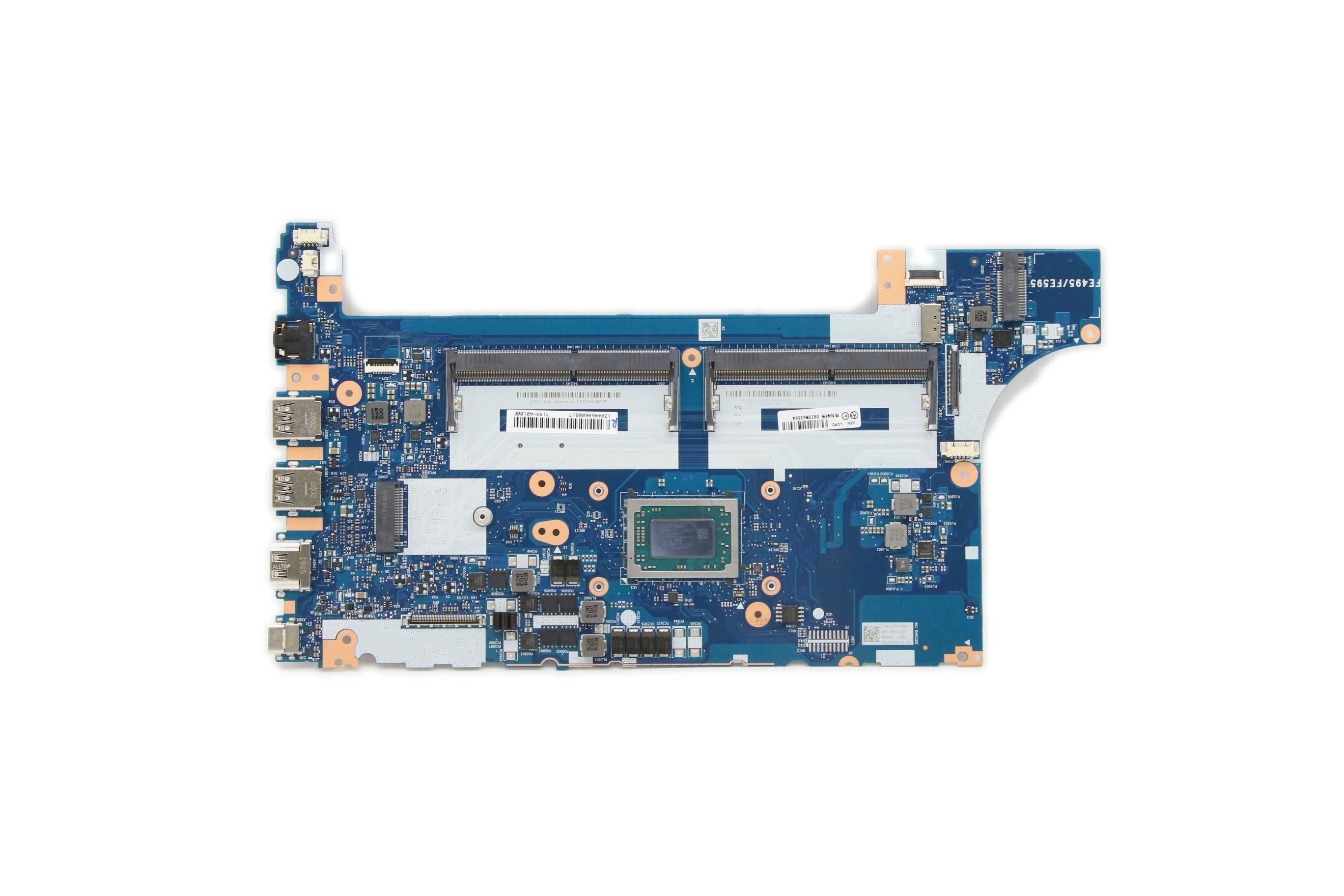 Lenovo ThinkPad E495 Type 20NE Motherboard BDPLANAR Ryz5 3500U VG8 WIN NA YT dT2 SC 5B20W63594