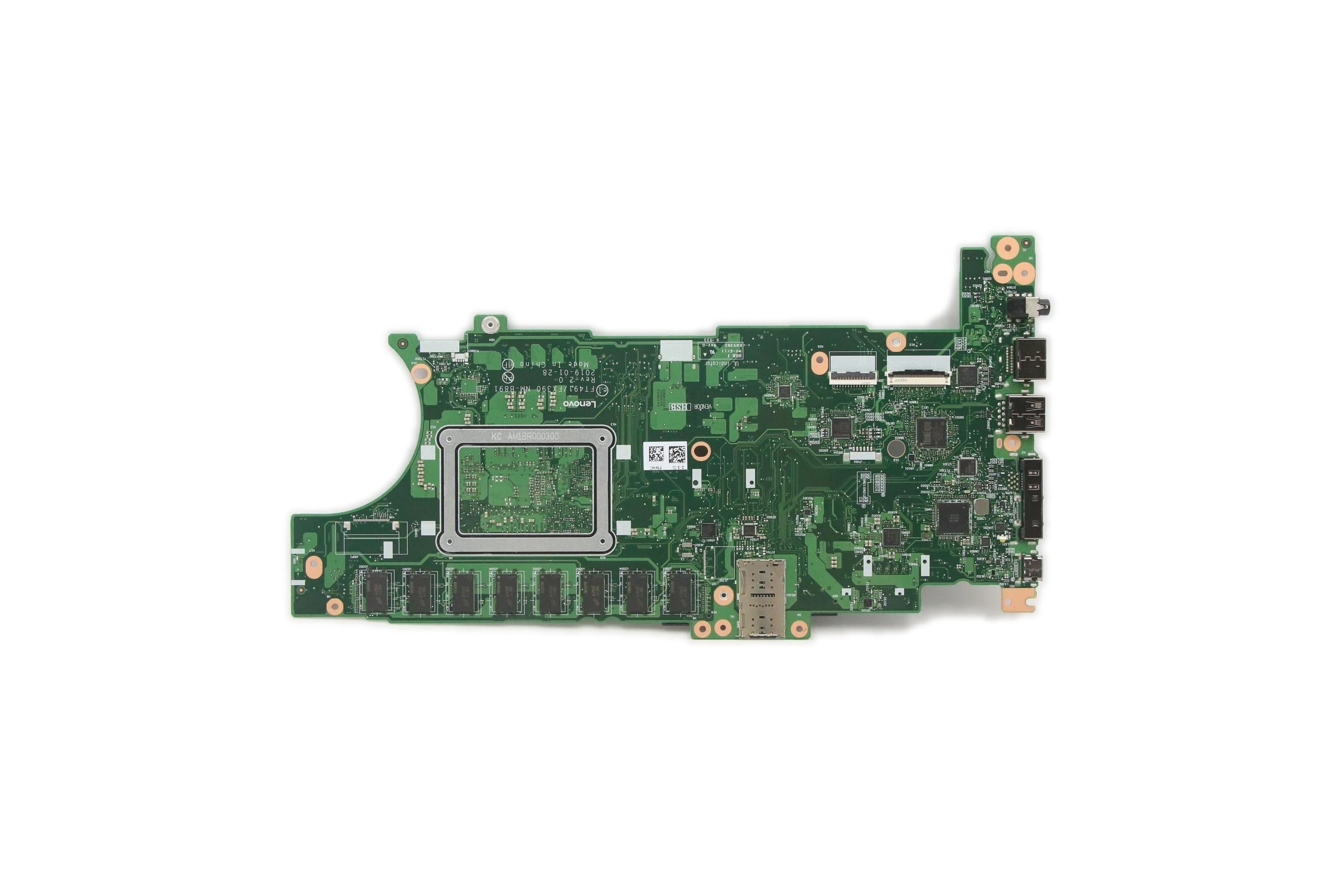 Lenovo ThinkPad T490s Type 20NX 20NY / ThinkPad X390 Type 20Q0 20Q1 Motherboard WIN i7-8565U 16G AC nTPM CN 5B20W72903