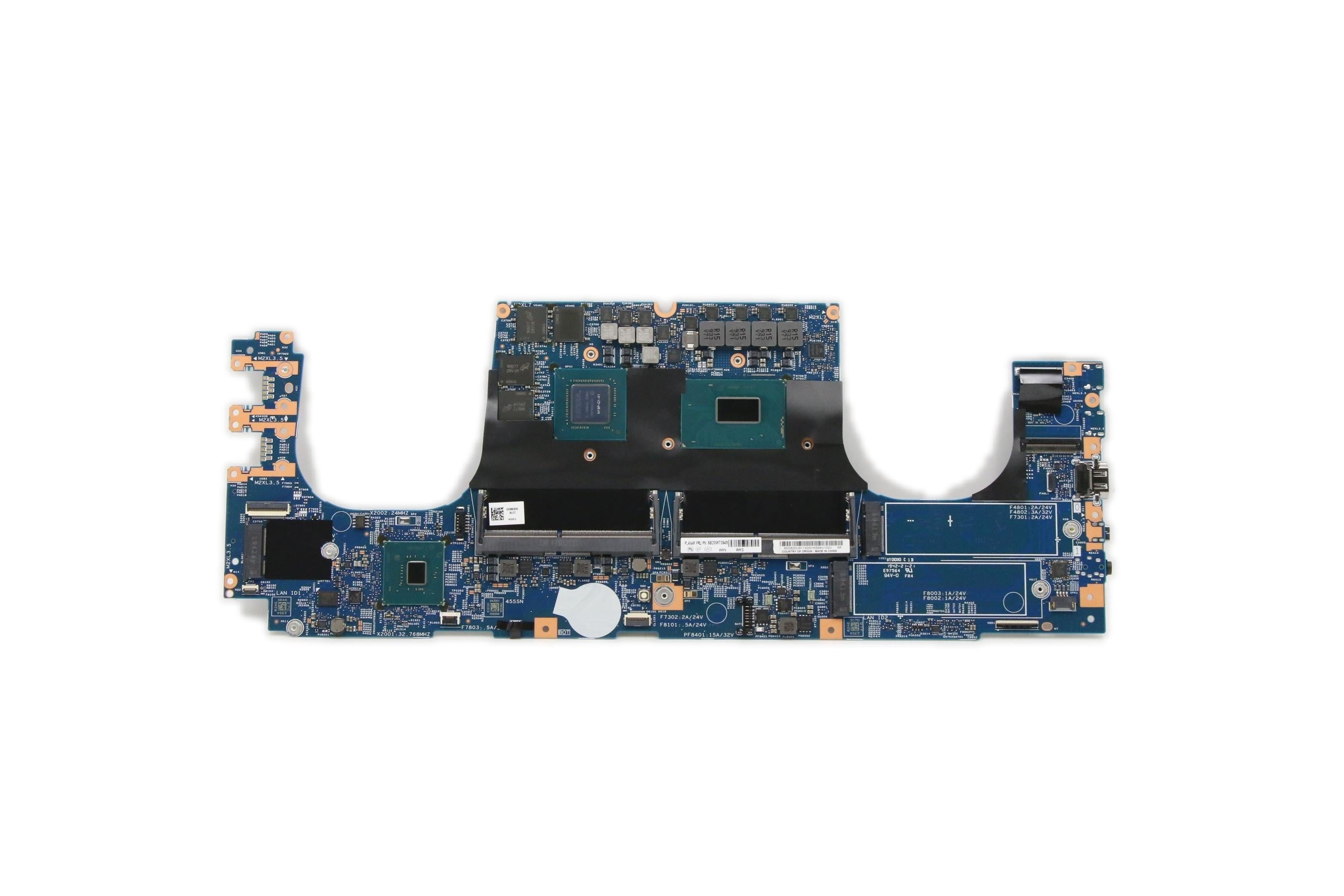 Lenovo ThinkPad P1 Gen 2 Type 20QT 20QU Motherboard BDPLANAR i7-9750H N19PQ1 WI fT CN 5B20W73549