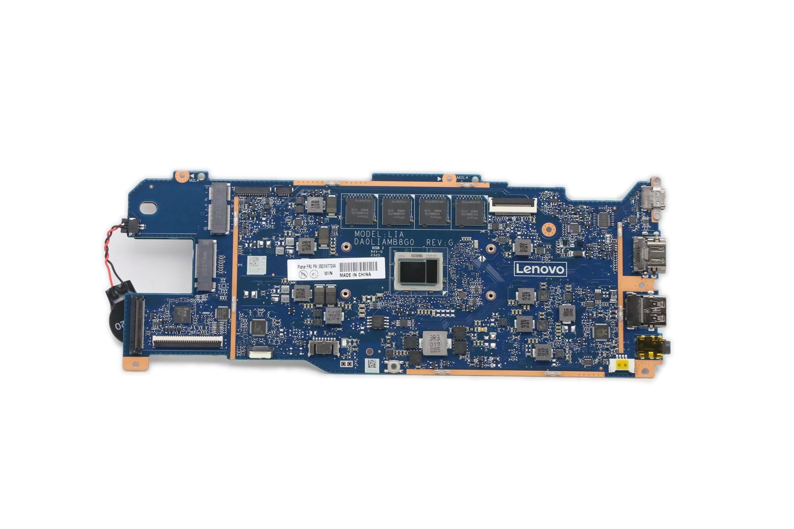 Lenovo ThinkPad 11e Yoga Gen 6 Type 20SE 20SF Motherboard BDPLANAR IG i5 8200 8G NVp WIN YTPM2 wB 5B20W77249