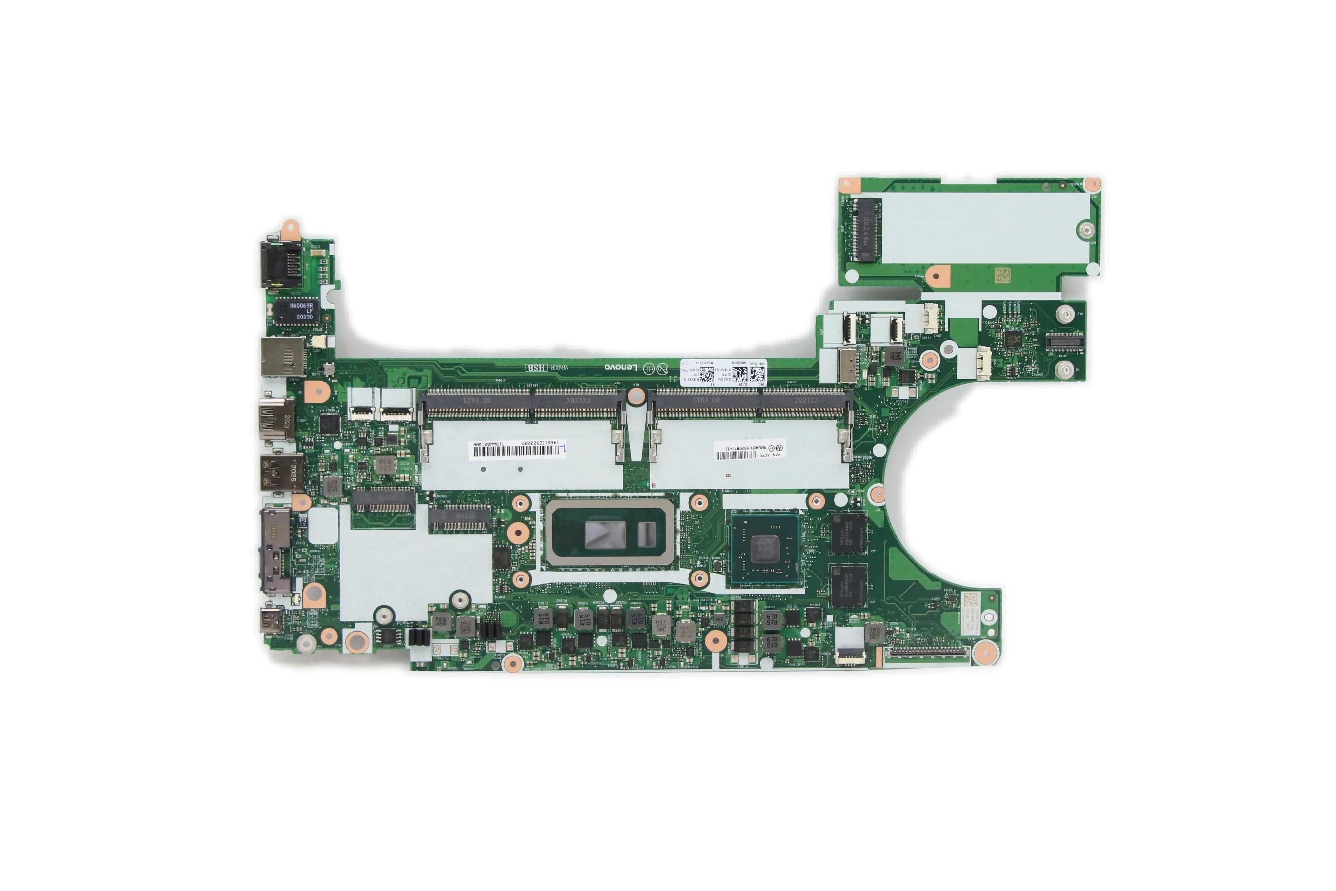 Lenovo ThinkPad L14 Type 20U1 20U2 / ThinkPad L15 Type 20U3 20U4 Motherboard BDPLANAR 6252Gi3-10110USSDWIN NAYdT2 YAB 5B20W77432