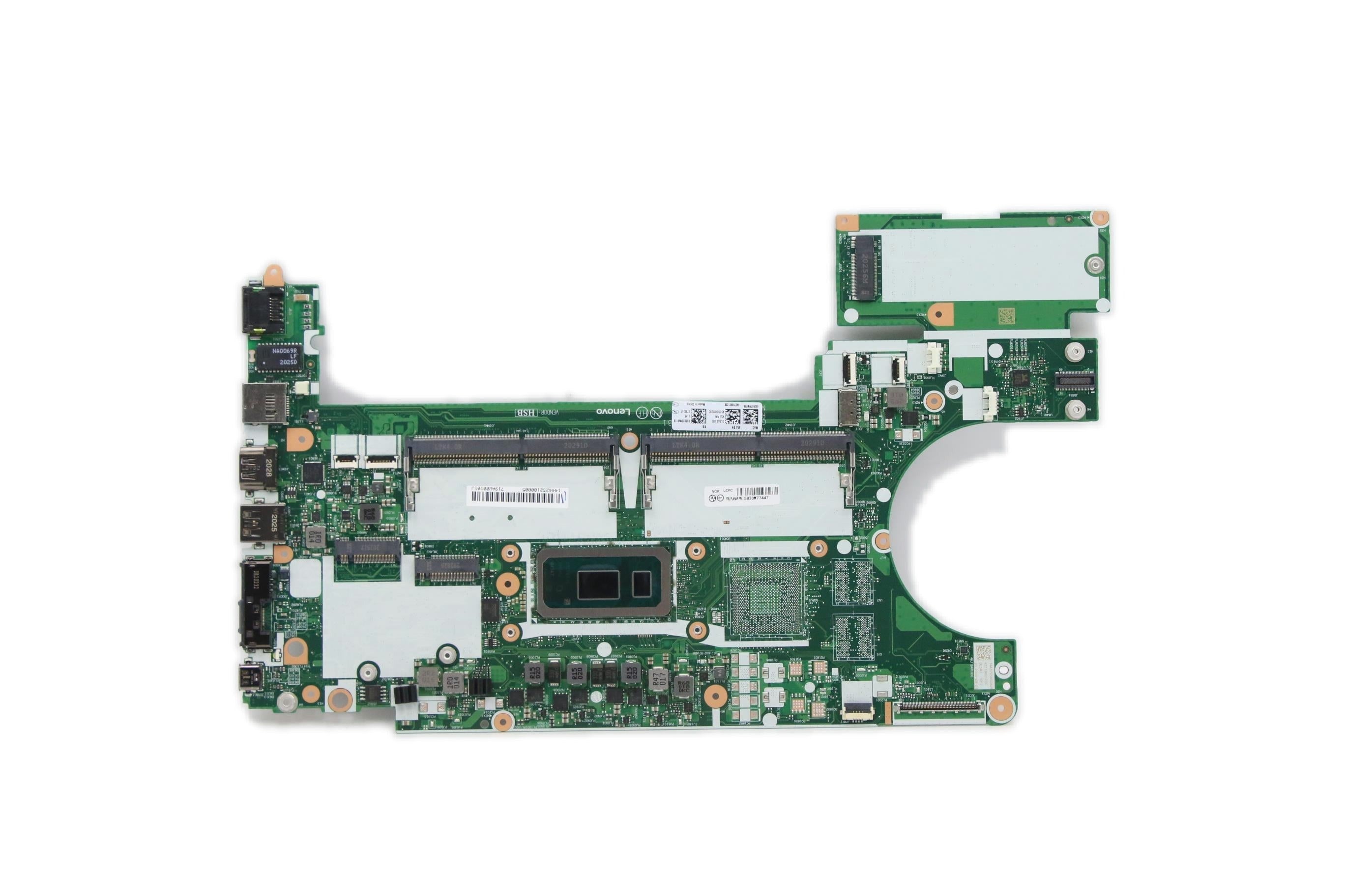 Lenovo ThinkPad L14 Type 20U1 20U2 / ThinkPad L15 Type 20U3 20U4 Motherboard BDPLANAR i7-10510U SSD NOK NA YdT2 YAB 5B20W77447