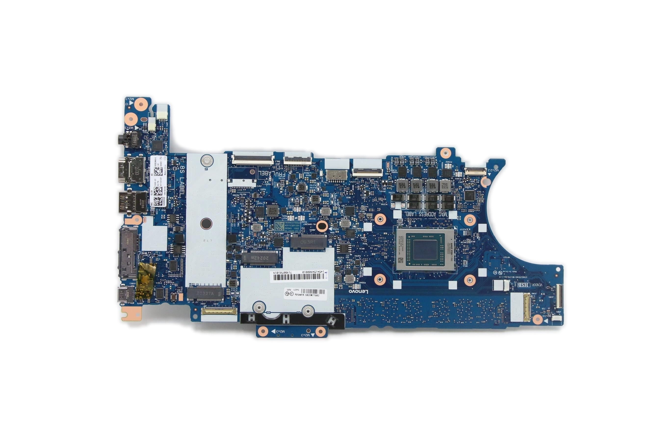 Lenovo ThinkPad X13 Type 20UF 20UG / ThinkPad T14s Type 20UH 20UJ Motherboard BDPLANAR R7PRO4750U 16GWIN YDYTfT2 NABS 5B20W77682