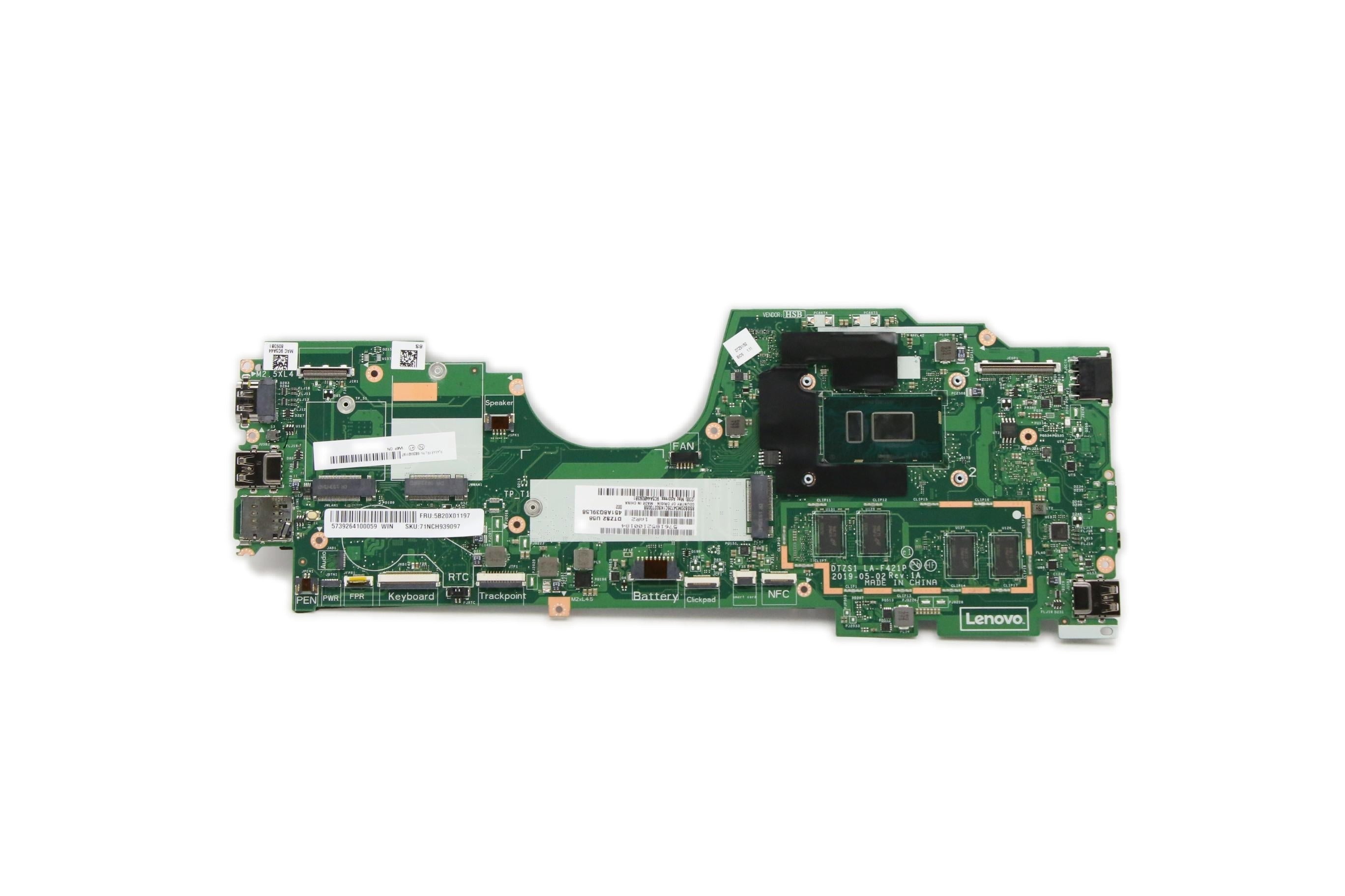 Lenovo ThinkPad X380 Yoga Type 20LH 20LJ Motherboard BDPLANAR i5-8350U UMA 8GB WIN YTYA 5B20X01197
