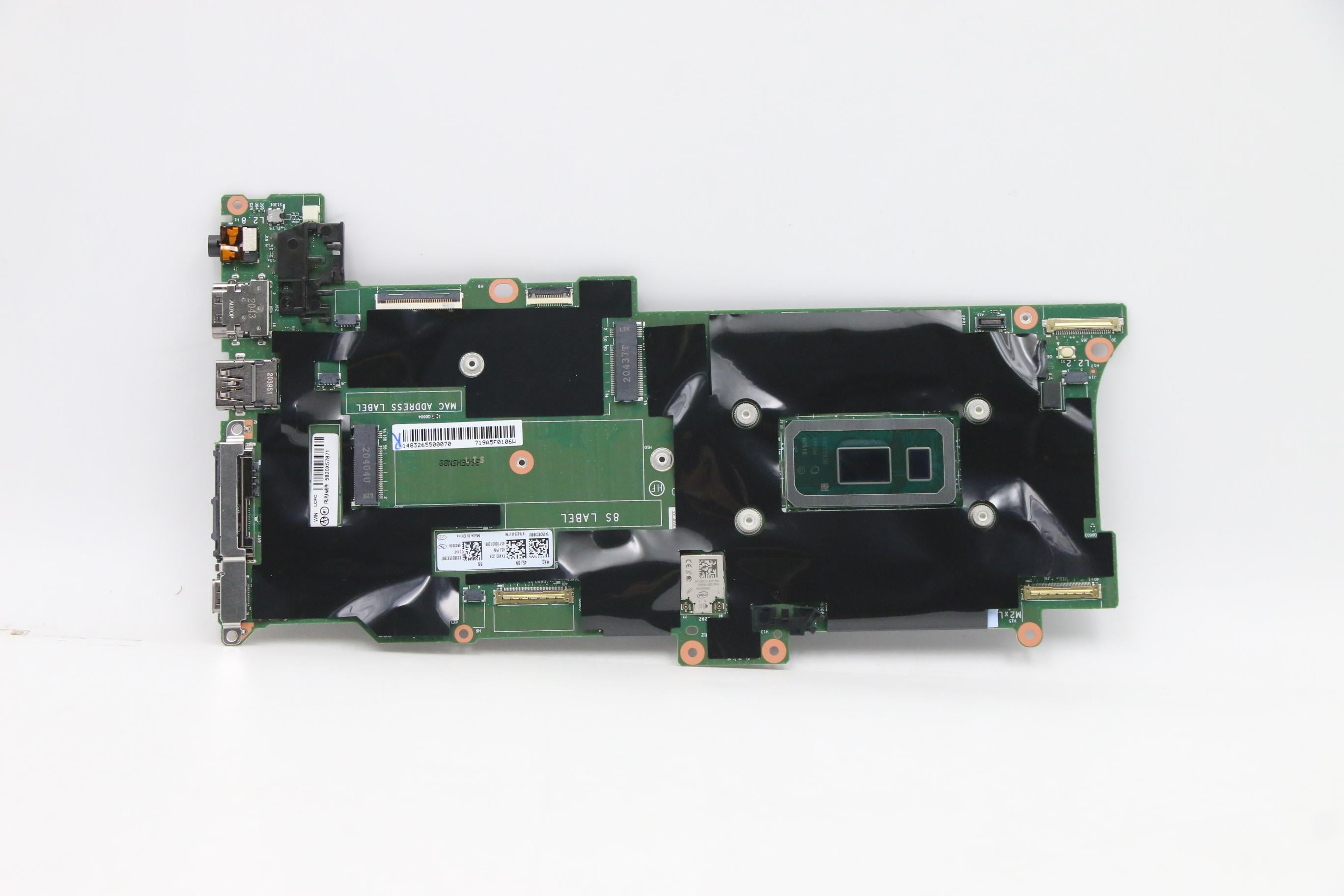 Lenovo ThinkPad X1 Carbon 7th Gen Type 20QD 20QE / ThinkPad X1 Yoga 4th Gen Type 20QF 20QG Motherboard BDPLANAR WIN i7-8665U 16G 9560 AMT yTPM2 5B20X57871