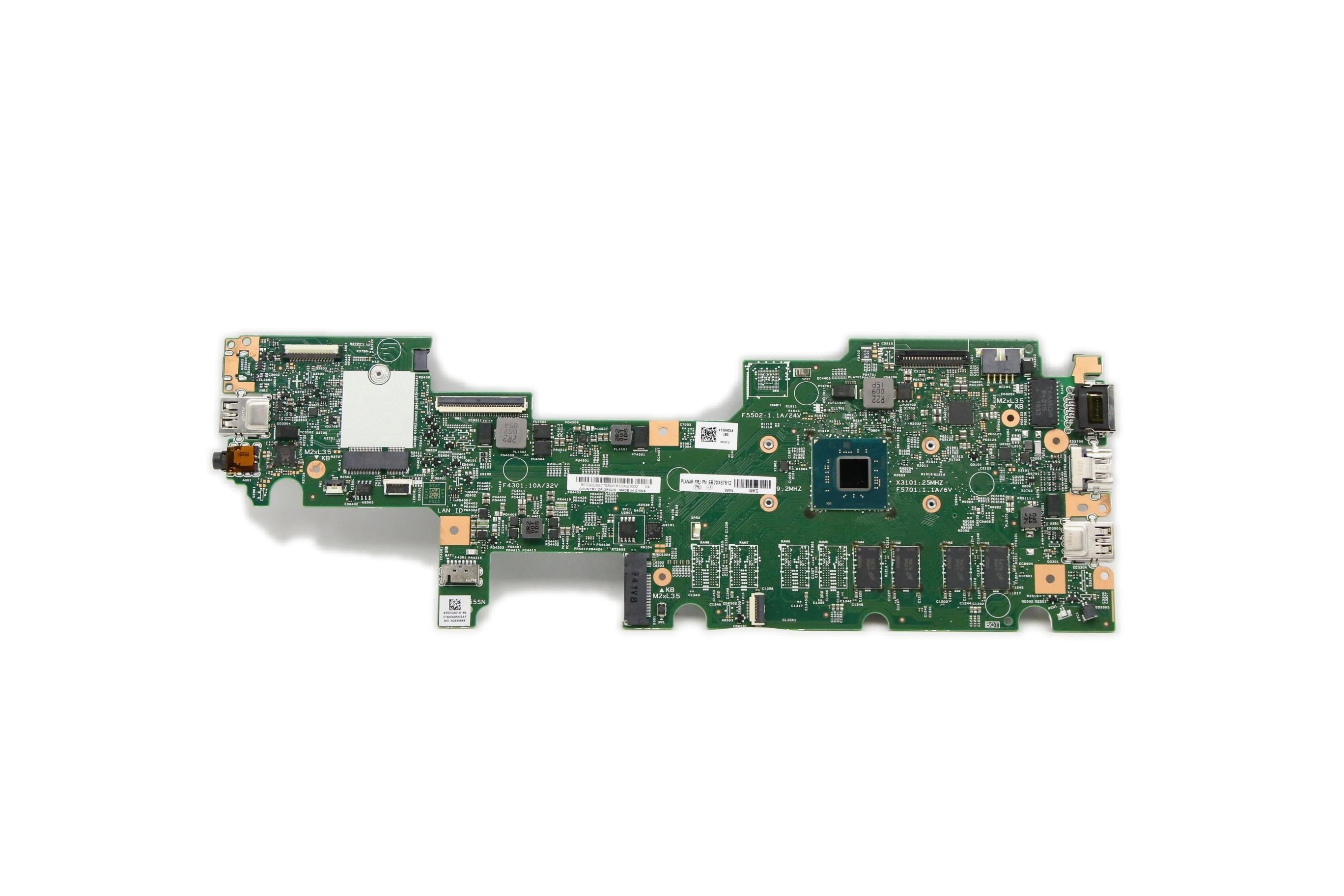 Lenovo ThinkPad 11e 5th Gen Type 20LR 20LQ Motherboard BDPLANAR IUHDG600 N4120 4G CS NvP WIN YT 5B20X87512
