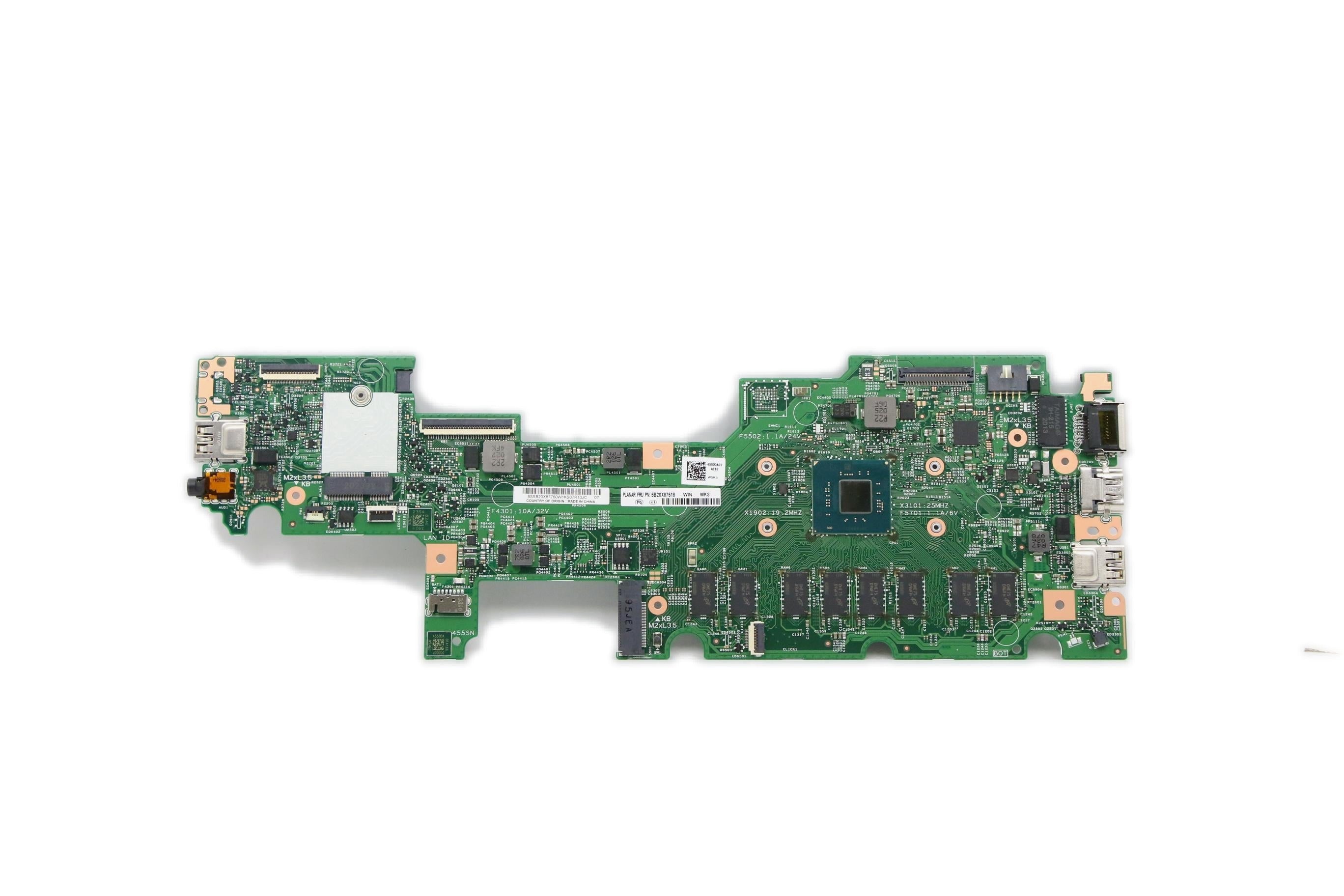Lenovo ThinkPad 11e 5th Gen Type 20LR 20LQ Motherboard BDPLANAR IUHDG600 N4120 8G CS NvP WIN YT 5B20X87518