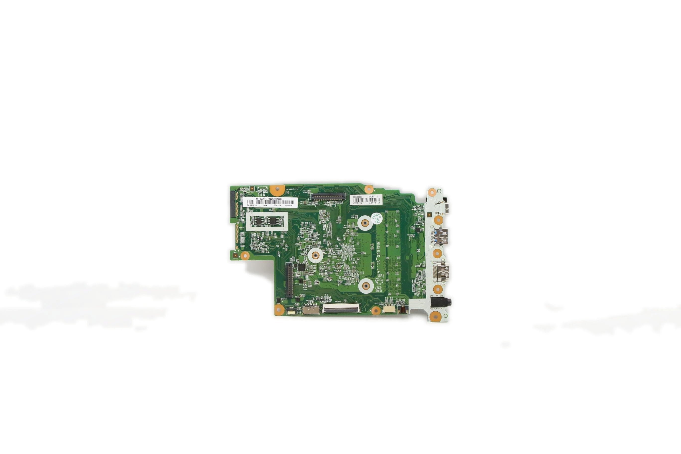 Lenovo Type 81M8 100e 2nd Gen Notebook (Lenovo) Motherboard BDPLANAR MBB 81M8 WIN N4020UMA 4G64GEMMC 5B20Y56174