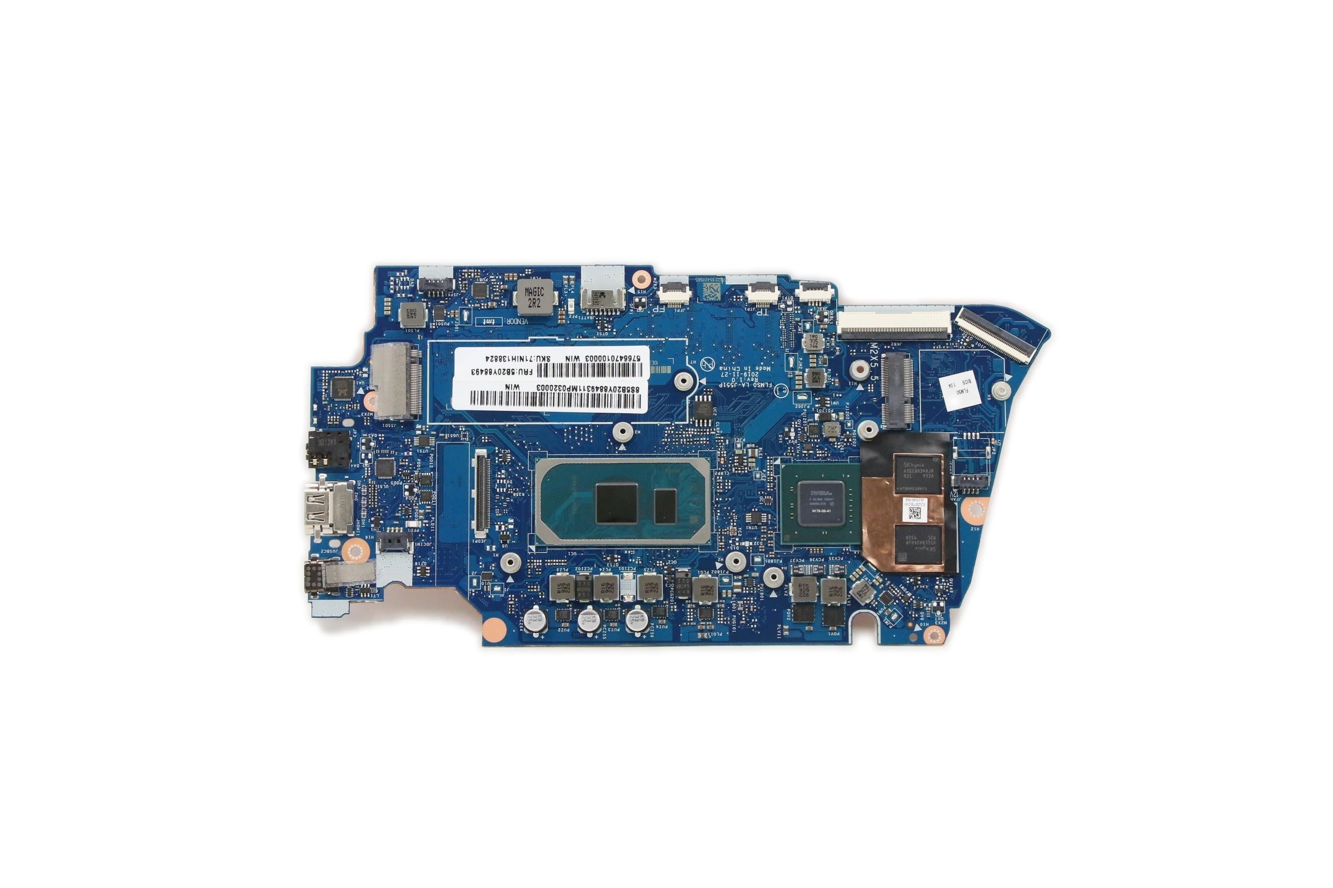Lenovo ideapad 5-14IIL05 Motherboard BDPLANAR MB C81YH WIN I51035G1_G5 8G DIS 5B20Y88493