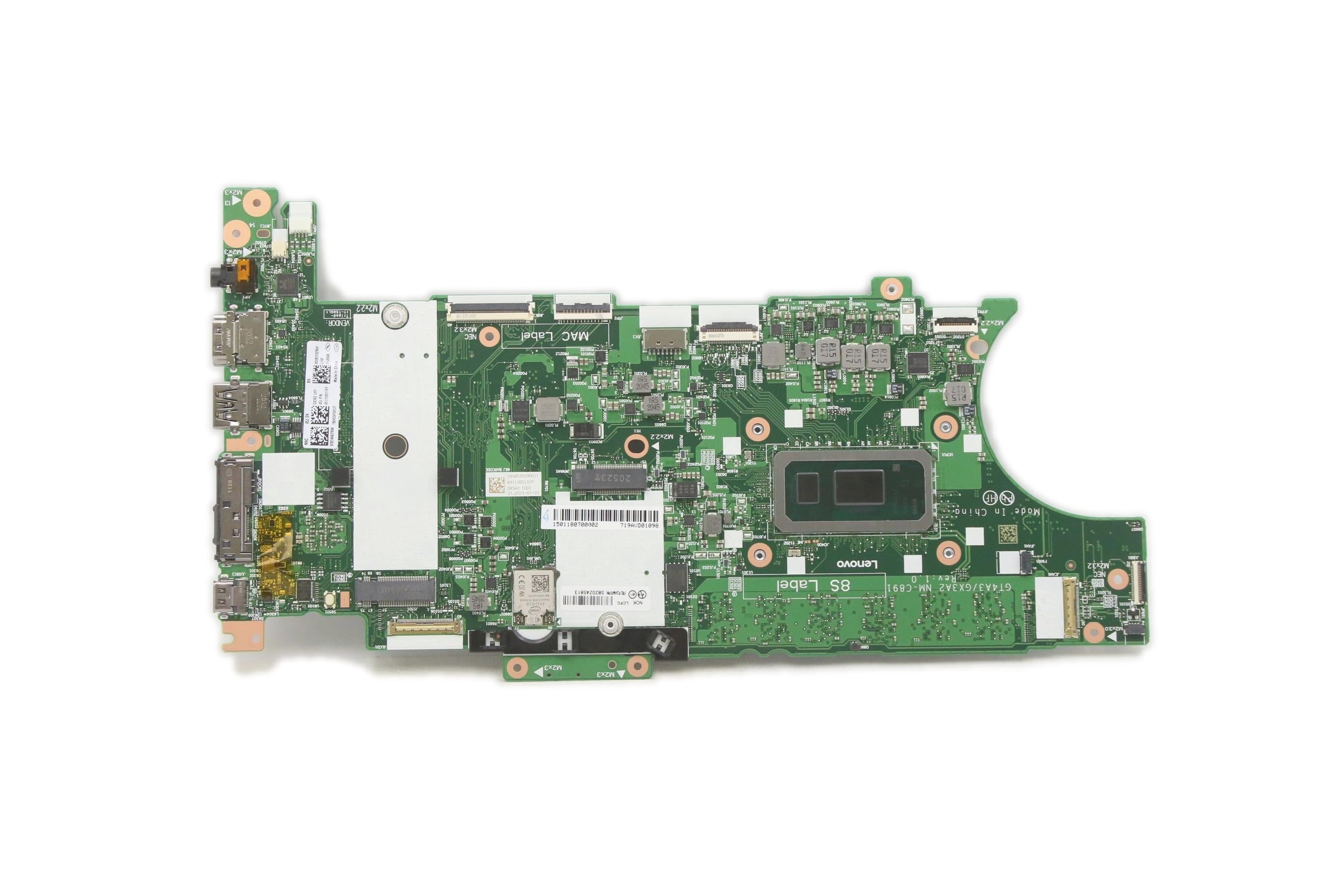 Lenovo ThinkPad T14s Type 20T0 20T1 Motherboard BDPLANAR i7-10510U 16G NvpNOK NAYd-TL3NA 5B20Z45813