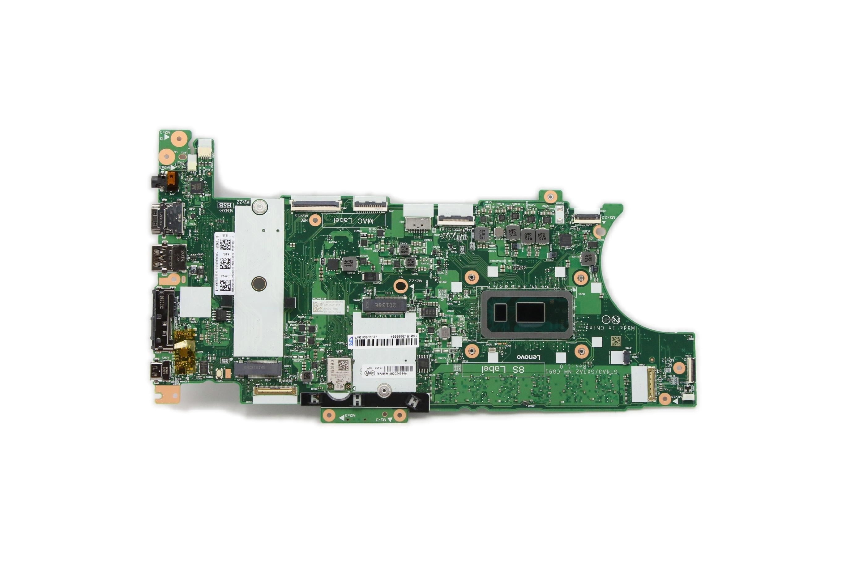 Lenovo ThinkPad T14s Type 20T0 20T1 / ThinkPad X13 Type 20T2 20T3 Motherboard BDPLANAR i5-10310U 16G vP WIN YAYd-TL3YA 5B20Z45846