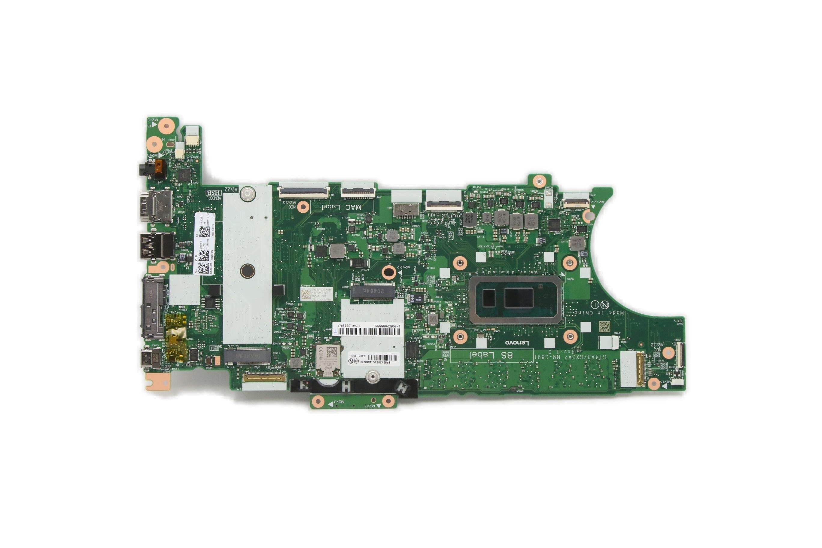 Lenovo ThinkPad T14s Type 20T0 20T1 / ThinkPad X13 Type 20T2 20T3 Motherboard i7-10610U 16G vP NOK YAYd-TL3YA 5B20Z45868