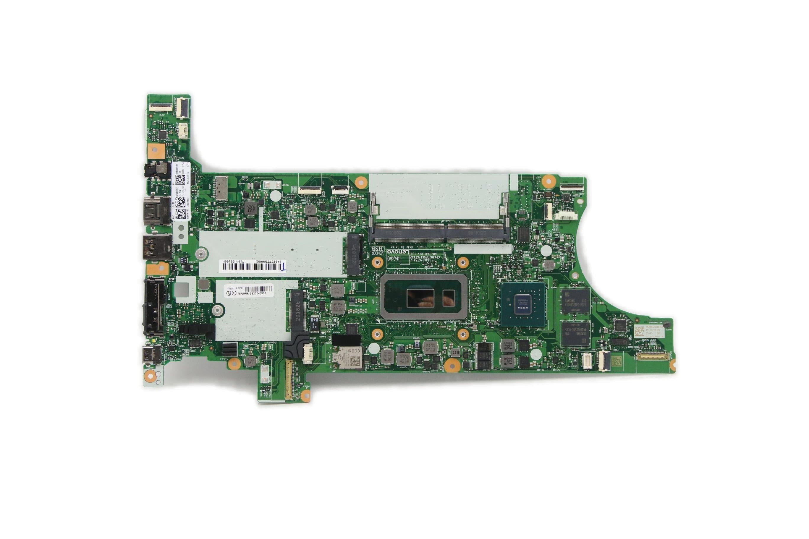 Lenovo ThinkPad T14 Gen 1 Type 20S0 20S1 / ThinkPad T15 Type 20S6 20S7 Motherboard BDPLANAR i5-10210U8GNGNvPWIN NAYTdT2L3yA 5B20Z45903