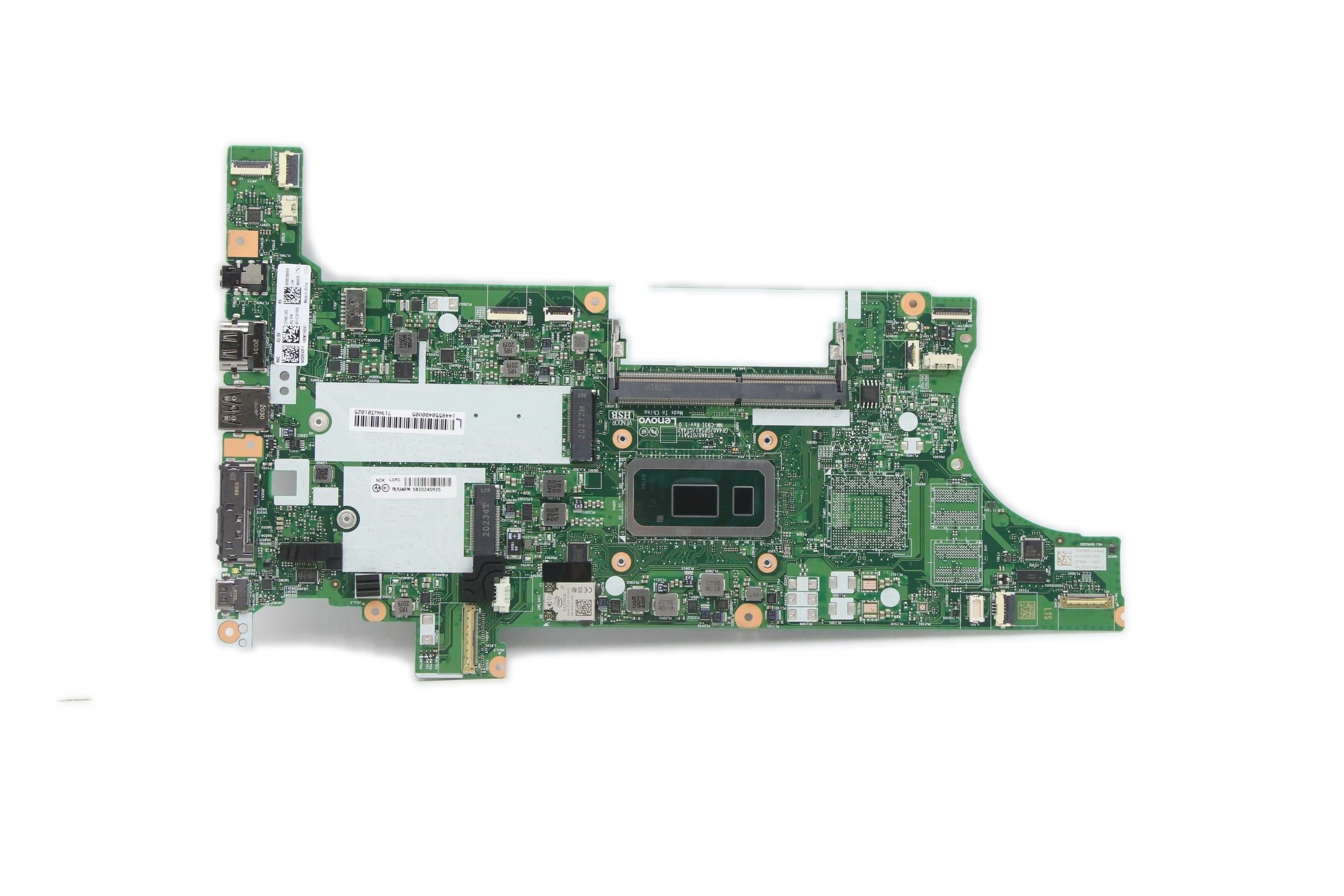 Lenovo ThinkPad T14 Gen 1 Type 20S0 20S1 / ThinkPad T15 Type 20S6 20S7 Motherboard BDPLANAR i7-10510U8GUHDNvPNOKNAYTdT2L3yA 5B20Z45925