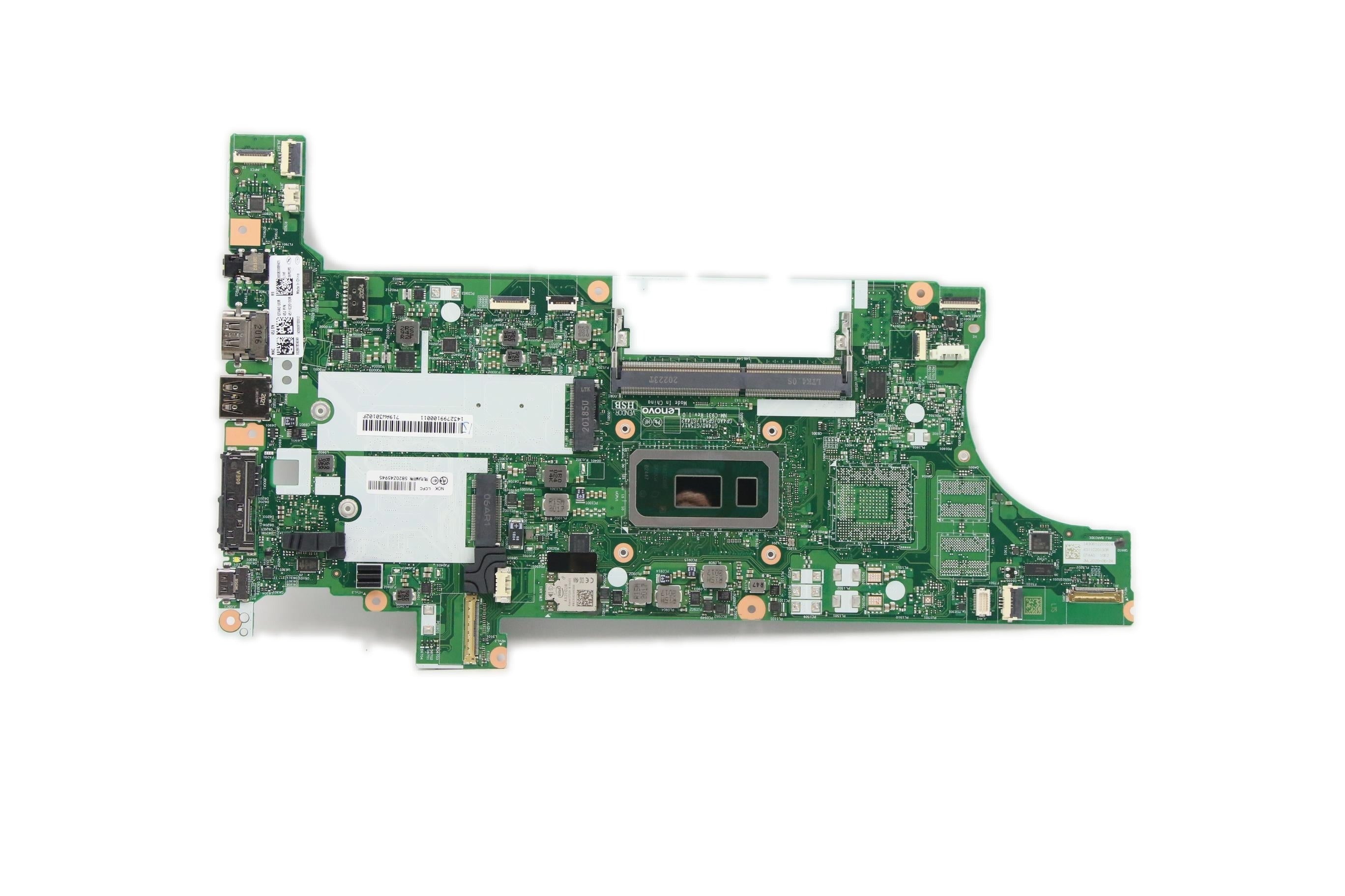 Lenovo ThinkPad T14 Gen 1 Type 20S0 20S1 / ThinkPad T15 Type 20S6 20S7 Motherboard BDPLANAR i7-10510U16GUHD NvPNOKNAYTdT2yA 5B20Z45945