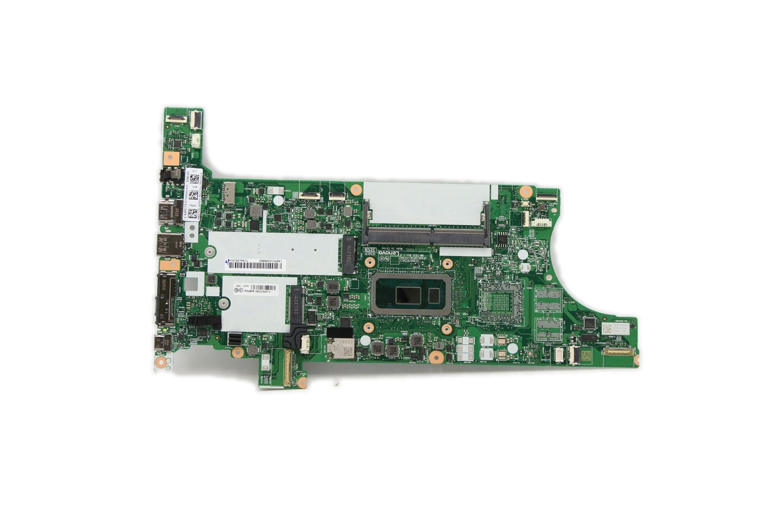 Lenovo ThinkPad T14 Gen 1 Type 20S0 20S1 / ThinkPad T15 Type 20S6 20S7 Motherboard BDPLANAR i5-10310U 16GUHDVPWIN YAYTdT2yA 5B20Z46013