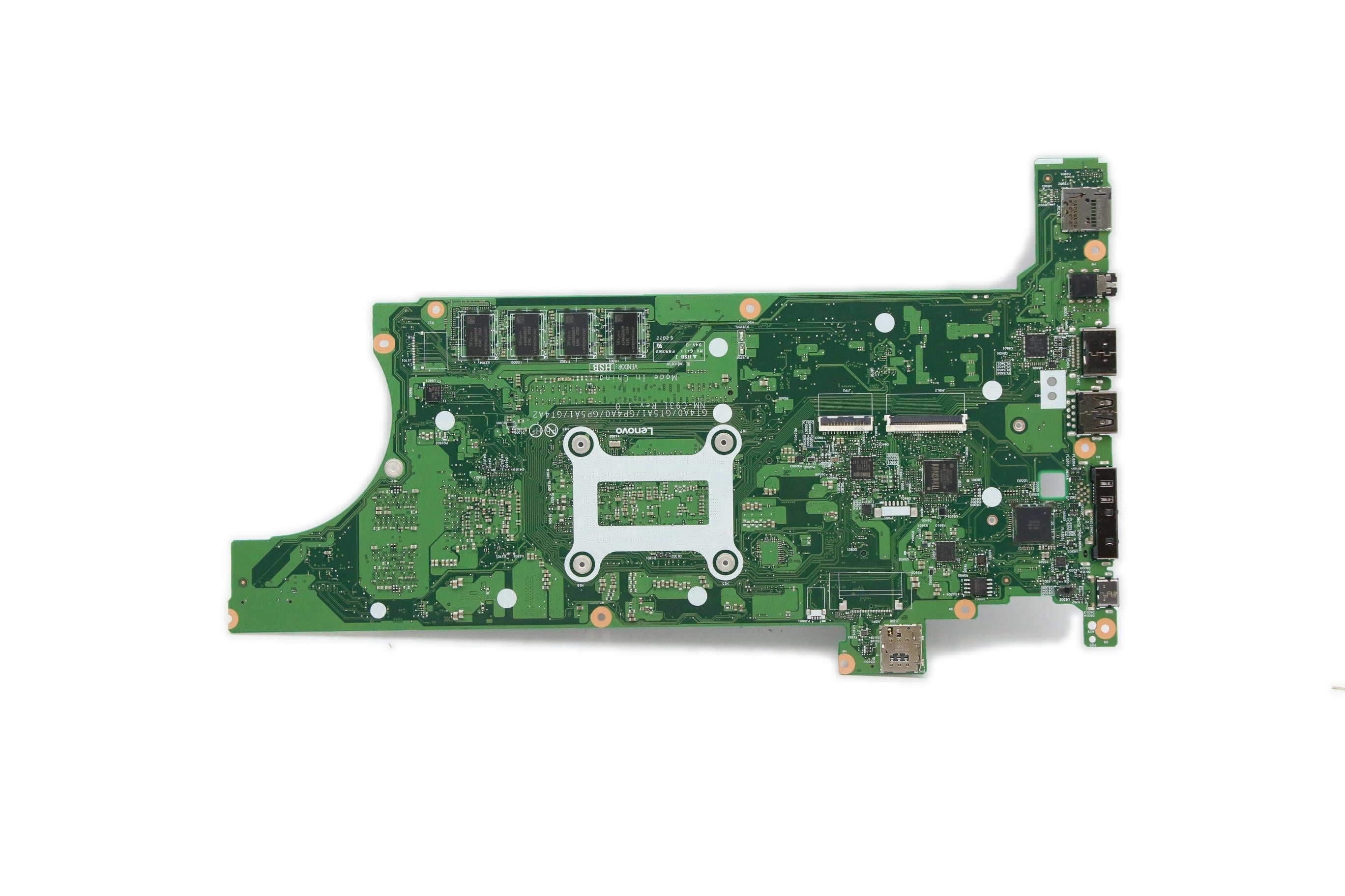 Lenovo ThinkPad T14 Gen 1 Type 20S0 20S1 / ThinkPad T15 Type 20S6 20S7 Motherboard BDPLANAR i7-10610U8GNG VPWIN YAYTdT2L3yA 5B20Z46033