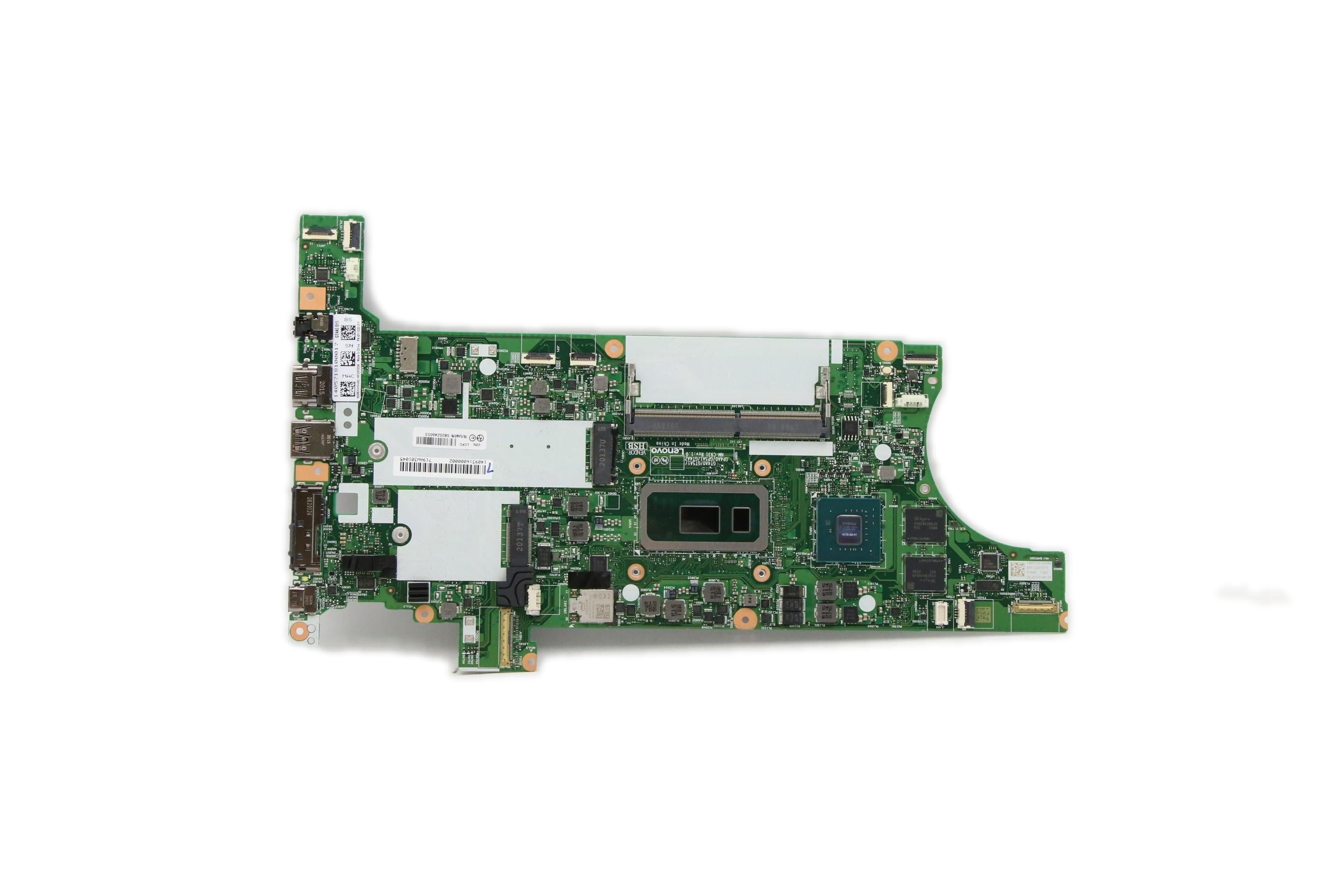 Lenovo ThinkPad T14 Gen 1 Type 20S0 20S1 / ThinkPad T15 Type 20S6 20S7 Motherboard BDPLANAR i7-10610U 16GNG VPWIN YAYTdT2yA 5B20Z46053